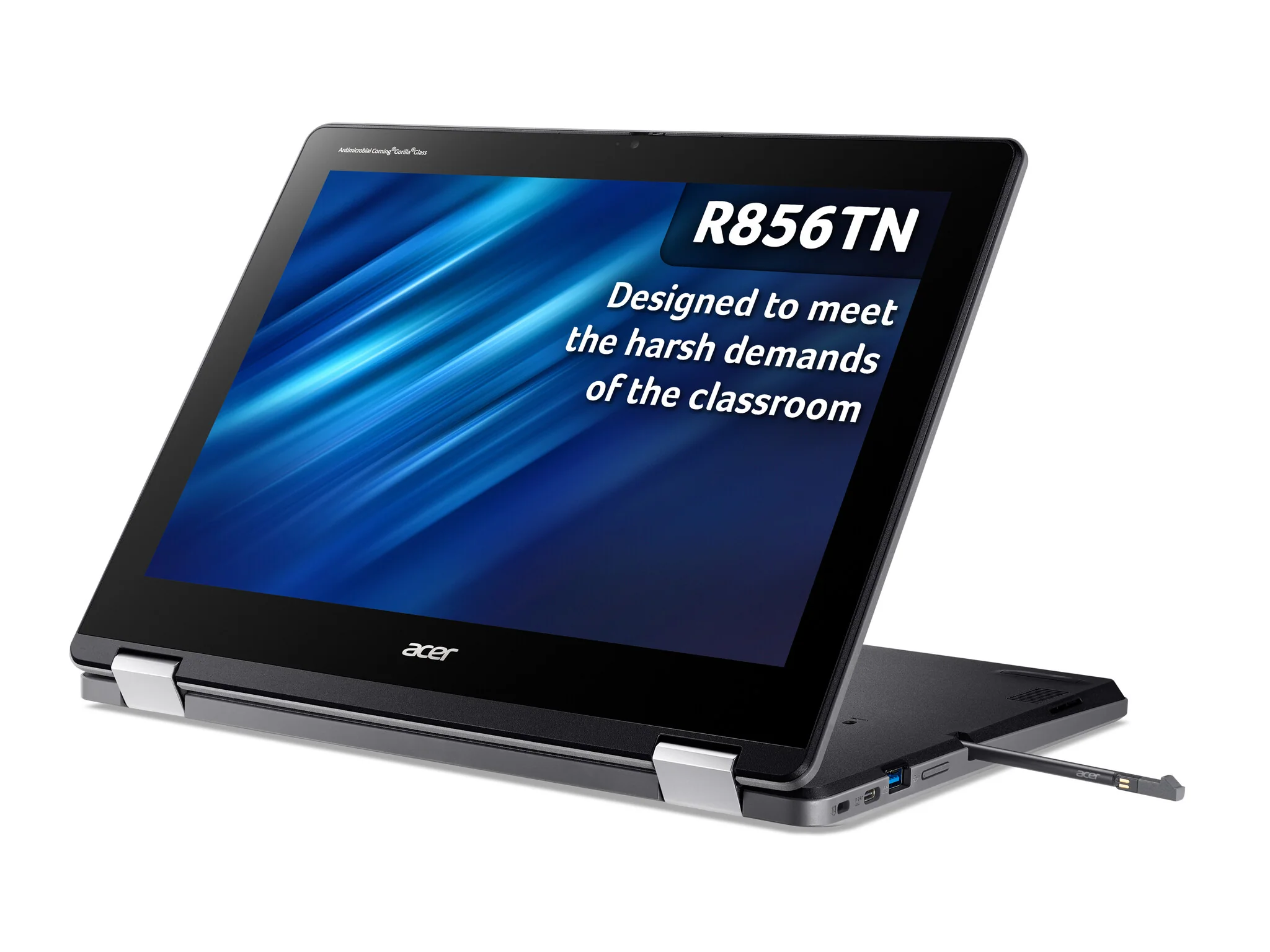Acer Chromebook Spin 512 - 30.5 cm (12") - Touchscreen - Intel® N N100 - 4 GB LPDDR5-SDRAM - 64 GB eMMC - Wi-Fi 6E - ChromeOS - Black - Image 2