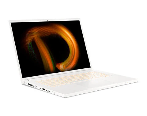 Acer ConceptD Laptop - 40.6 cm (16") - Intel® Core™ i5-11400H - 16 GB DDR4-SDRAM - 512 GB SSD - NVIDIA GeForce RTX 3050 Ti - Wi-Fi 6 - Windows 11 Home - White - Image 2