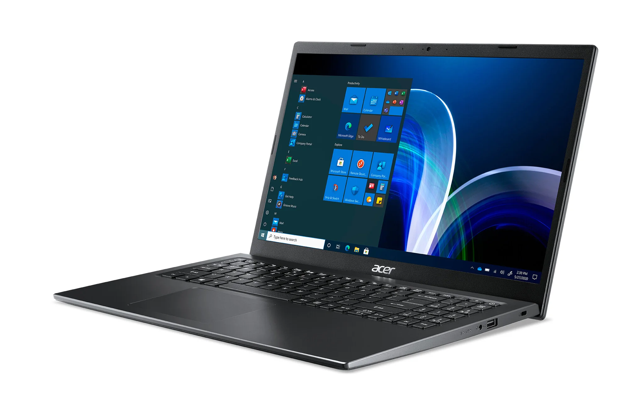 Acer Extensa 15 Laptop - 39.6 cm (15.6") - AMD Ryzen™ 5 - 16 GB DDR4-SDRAM - 512GB SSD - Wi-Fi 6 - Windows 11 Home - Black - Image 3