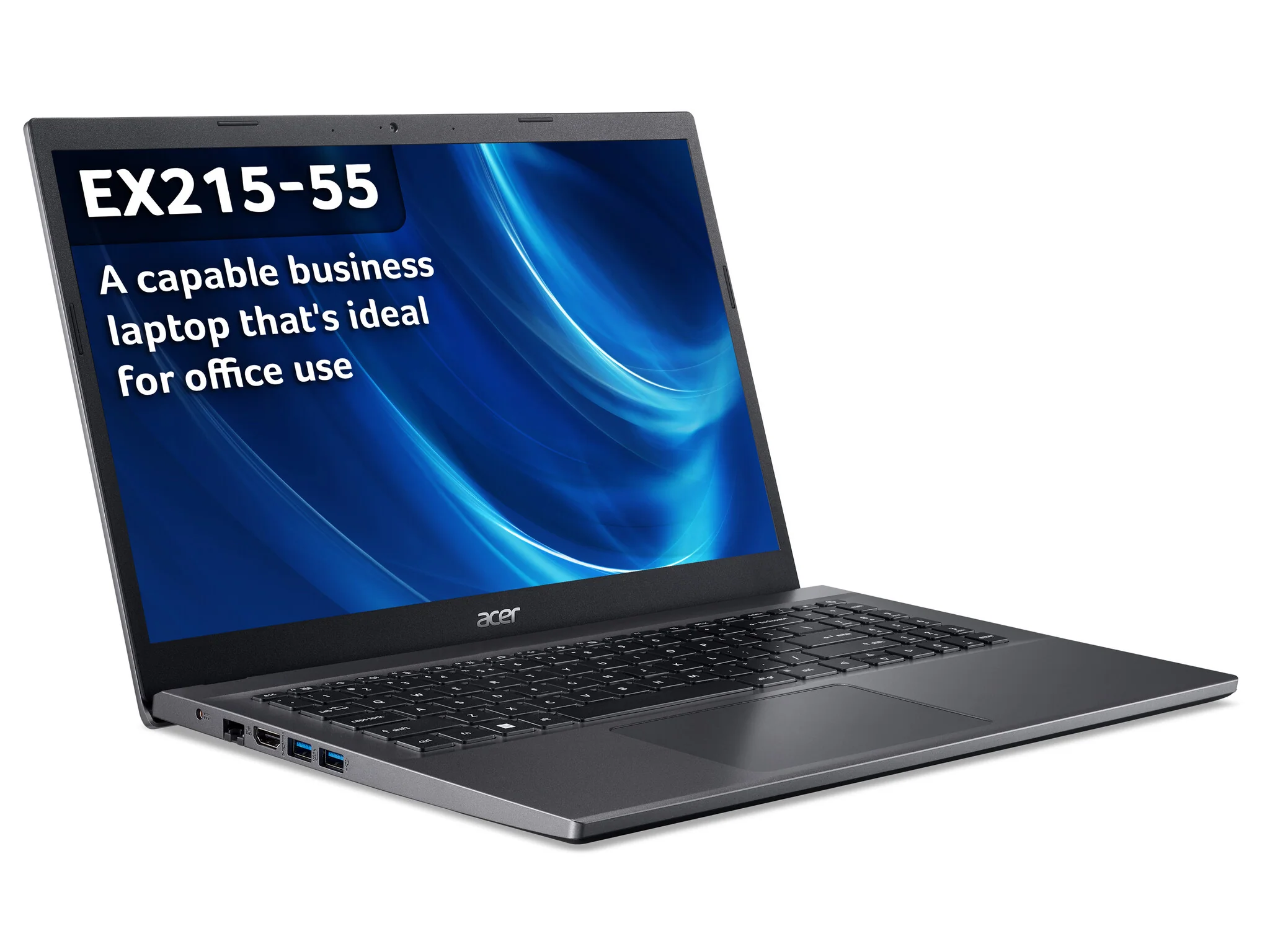Acer Extensa 15 Laptop - 39.6 cm (15.6") - Intel® Core™ i5-1235U - 8 GB DDR4-SDRAM - 512 GB SSD - Wi-Fi 5 - Windows 11 - Grey - Image 3