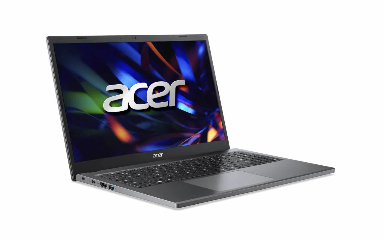 Acer Extensa 15 Laptop - 39.6 cm (15.6") - AMD Ryzen™ 5 7520U - 8 GB DDR5-SDRAM - 256 GB SSD - Wi-Fi 6 - Windows 11 Pro - Grey - Image 2