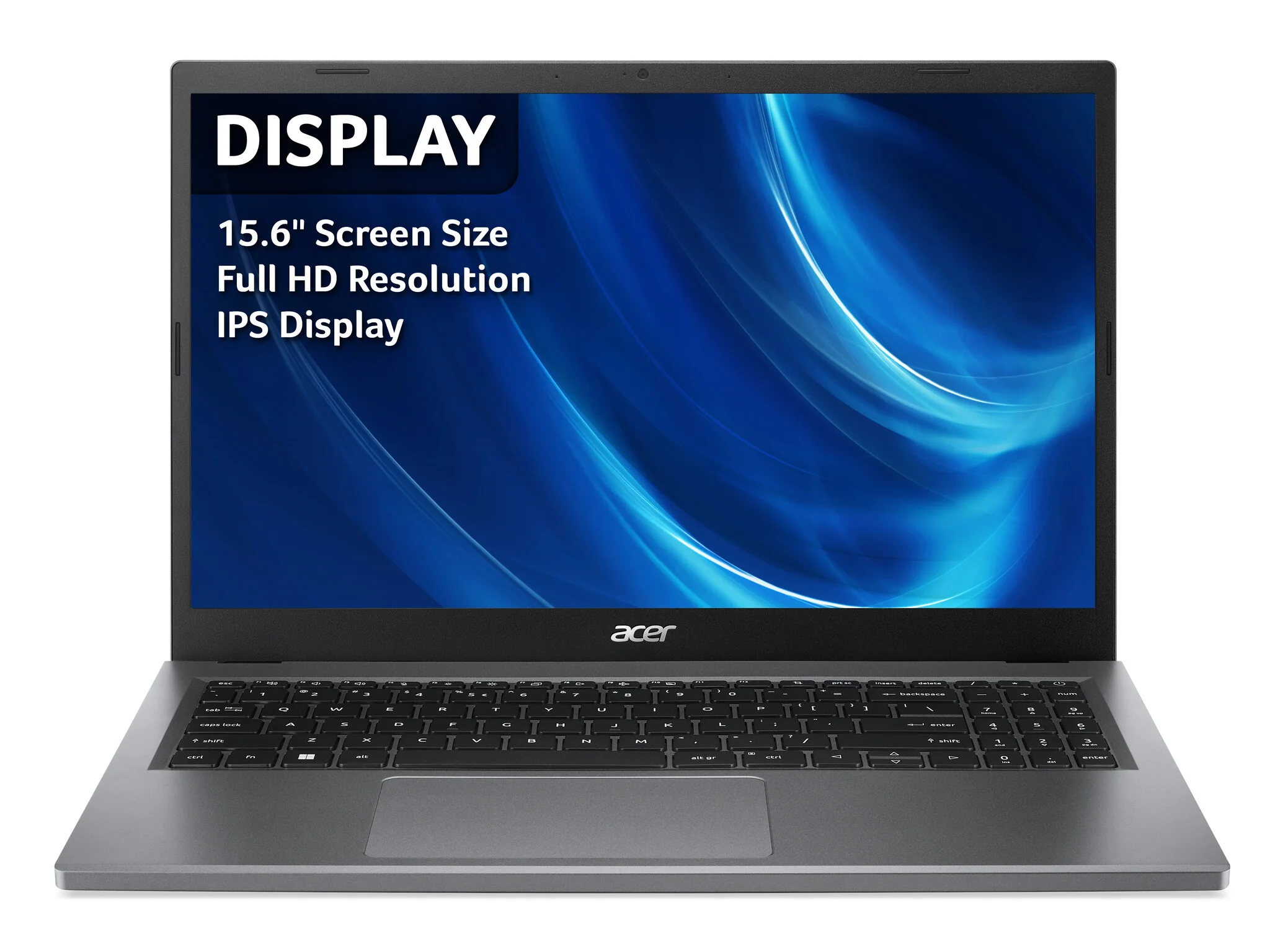 Acer Extensa 15 Laptop - 39.6 cm (15.6") - AMD Ryzen™ 5 7520U - 8 GB LPDDR5-SDRAM - 256 GB SSD - Wi-Fi 6 - Windows 11 Home - Grey - Image 2