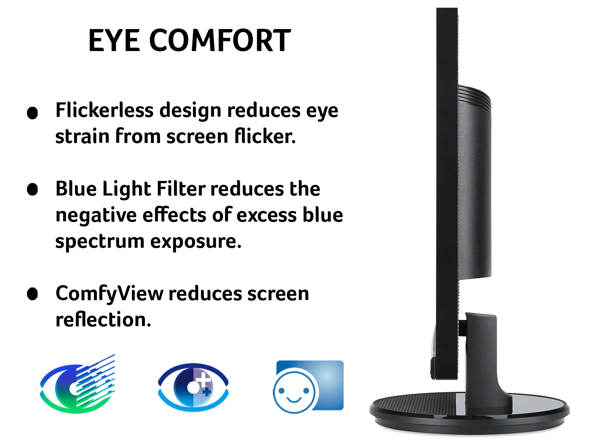 Acer K272HLH - 68.6 cm (27") - 1920 x 1080 pixels FHD Monitor - Image 5