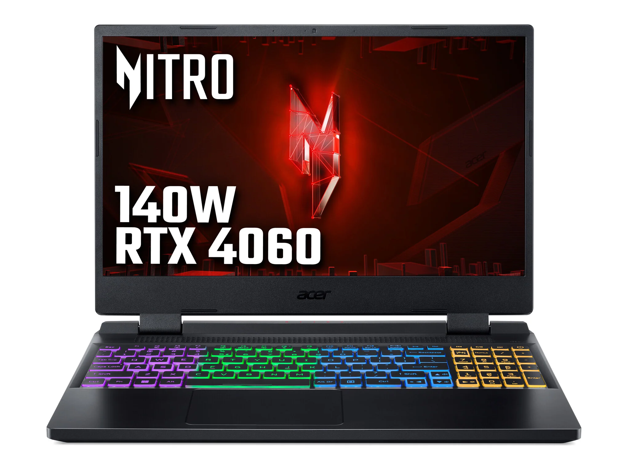 Acer Nitro 5 AN515-58 Laptop - 39.6 cm (15.6") - Intel® Core™ i7-12650H - 16 GB DDR5-SDRAM - 1TB SSD - NVIDIA GeForce RTX 4060 - Wi-Fi 6 - Windows 11 Home - Black - Image 10