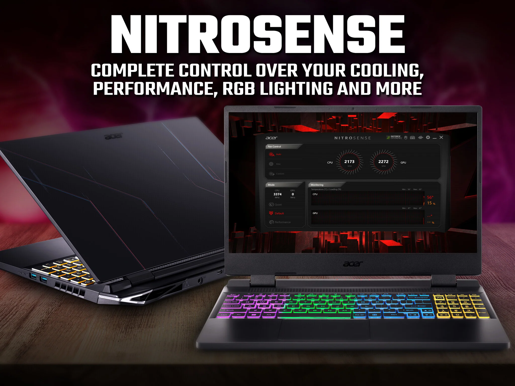 Acer Nitro 5 AN515-58 Laptop - 39.6 cm (15.6") - Intel® Core™ i7-12650H - 16 GB DDR5-SDRAM - 1TB SSD - NVIDIA GeForce RTX 4060 - Wi-Fi 6 - Windows 11 Home - Black - Image 16