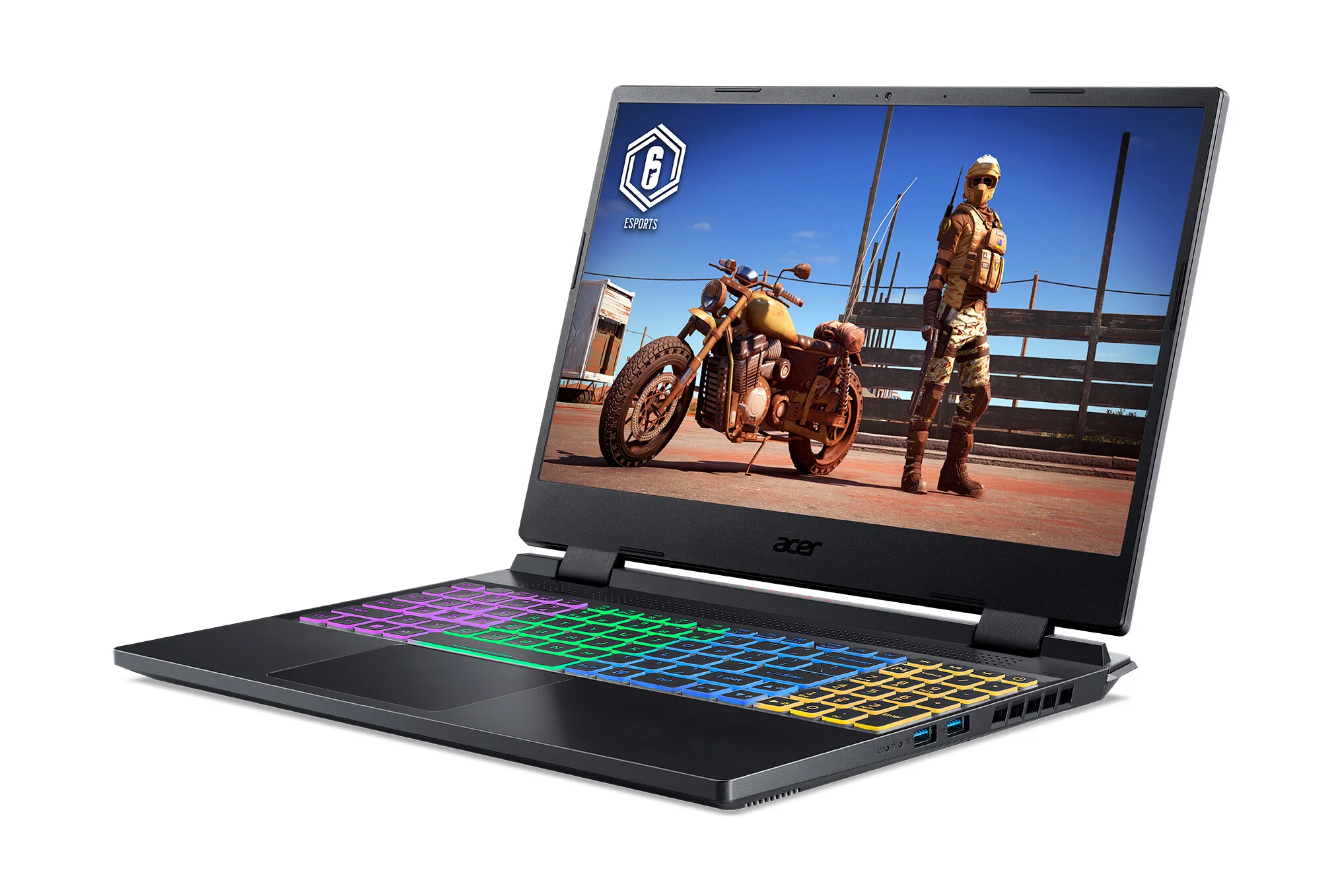 Acer Nitro 5 AN515-58 Gaming Laptop - 39.6 cm (15.6") - Intel® Core™ i7-12650H - 16 GB DDR4-SDRAM - 512 GB SSD - NVIDIA GeForce RTX 3050 - Wi-Fi 6 - Windows 11 Home - Black - Image 3