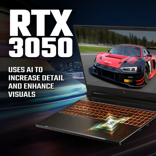 Acer Nitro V 16 Gaming Laptop - 40.6 cm (16") - AMD Ryzen 7 8845HS - 16 GB DDR5-SDRAM - 512 GB SSD - NVIDIA GeForce RTX 3050 - Wi-Fi 6 - Windows 11 Home - Black - Image 5