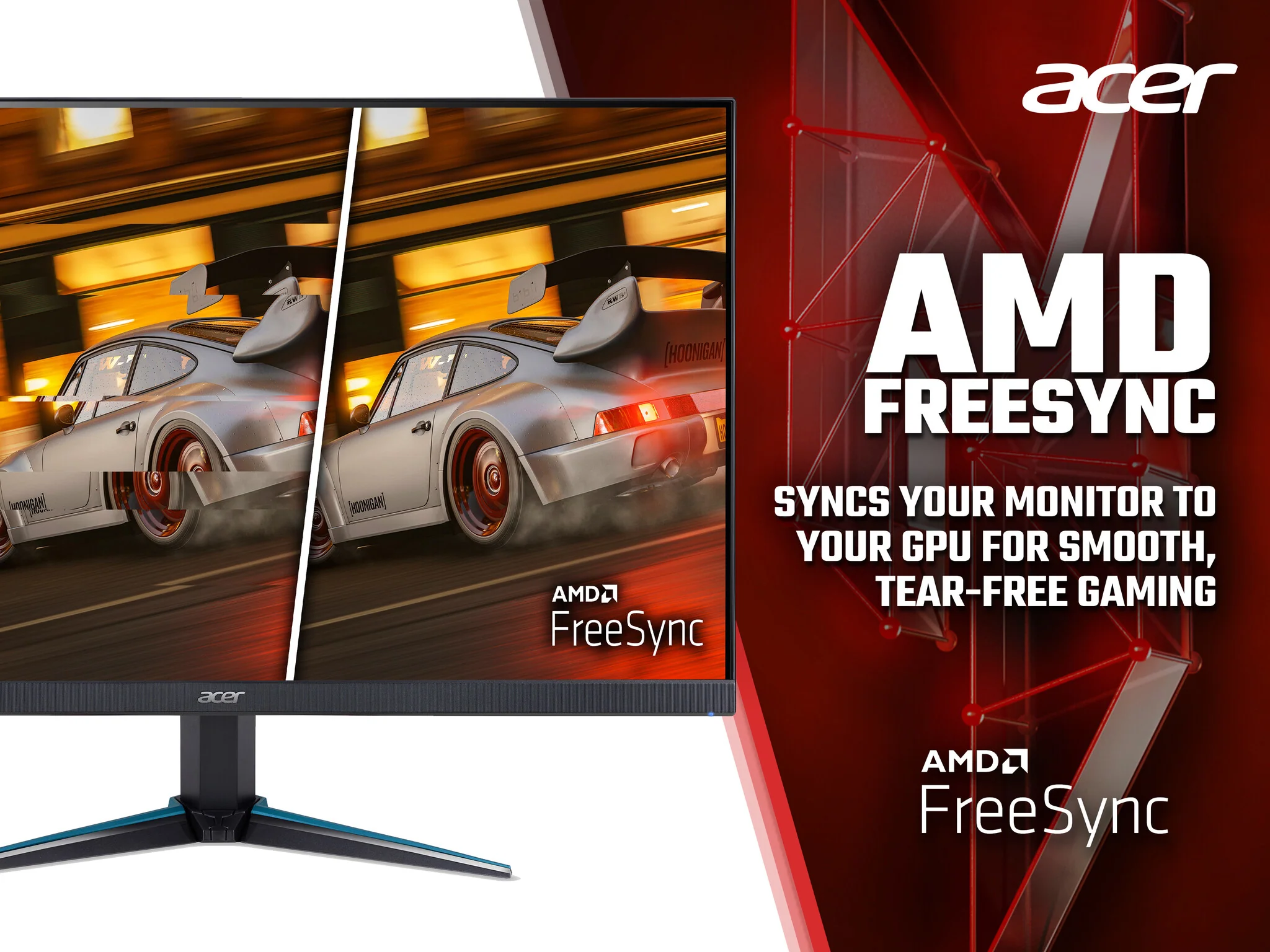 Acer Nitro VG280K - 71.1 cm (28") - 3840 x 2160 pixels 4K UHD LED Monitor - Image 2