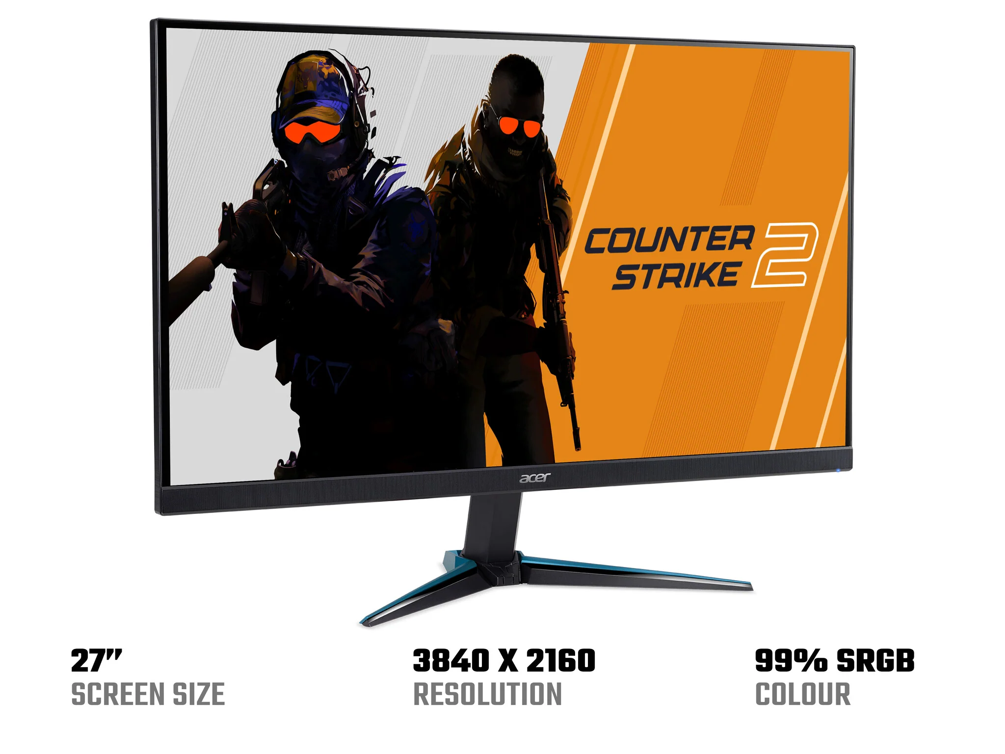 Acer Nitro VG270KL - 68.6 cm (27") - 3840 x 2160 pixels 4K UHD LCD Gaming Monitor - Image 2
