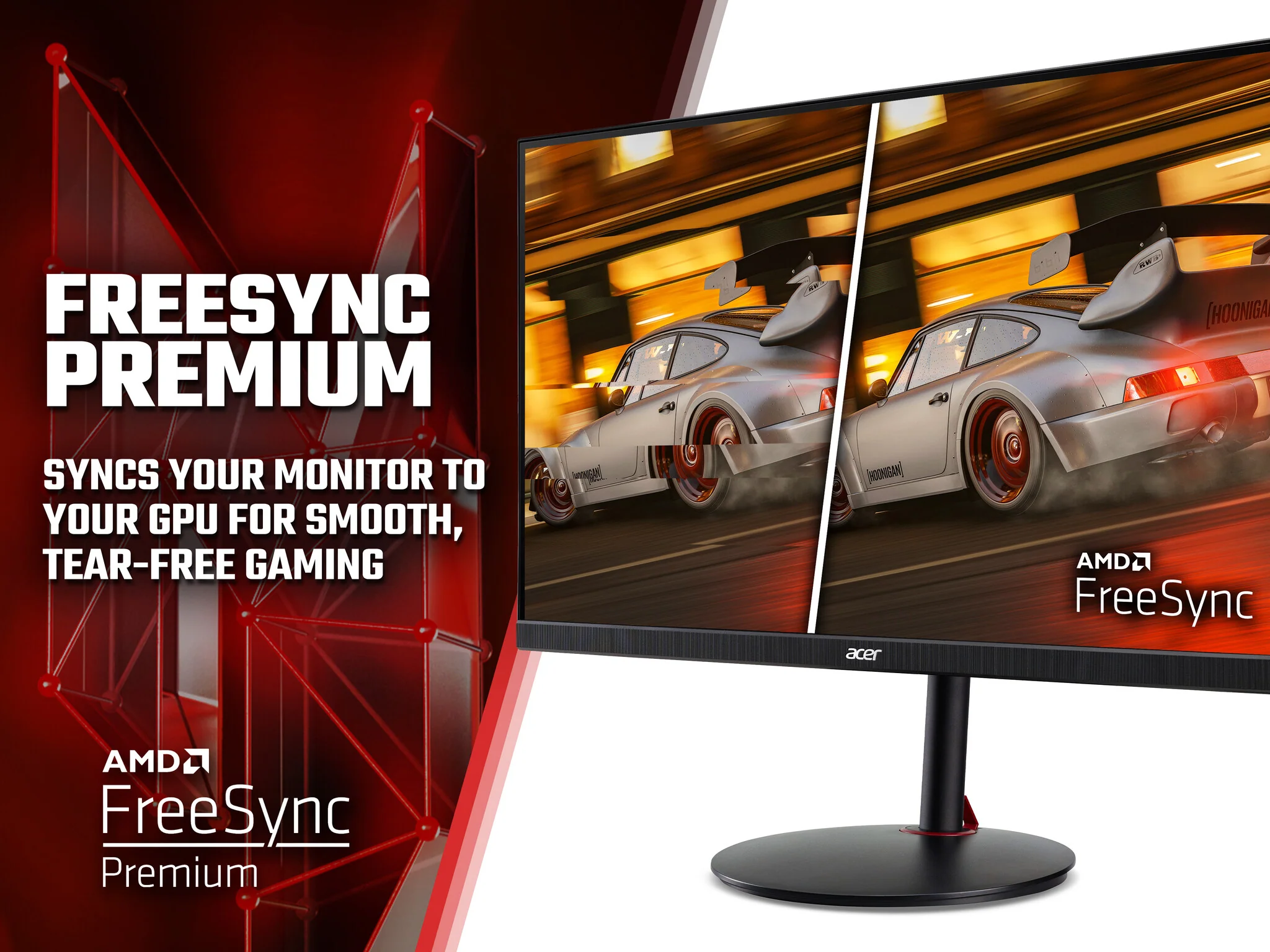 Acer Nitro XV252Q Z - 62.2 cm (24.5") - 1920 x 1080 pixels FHD LCD Monitor - Image 6