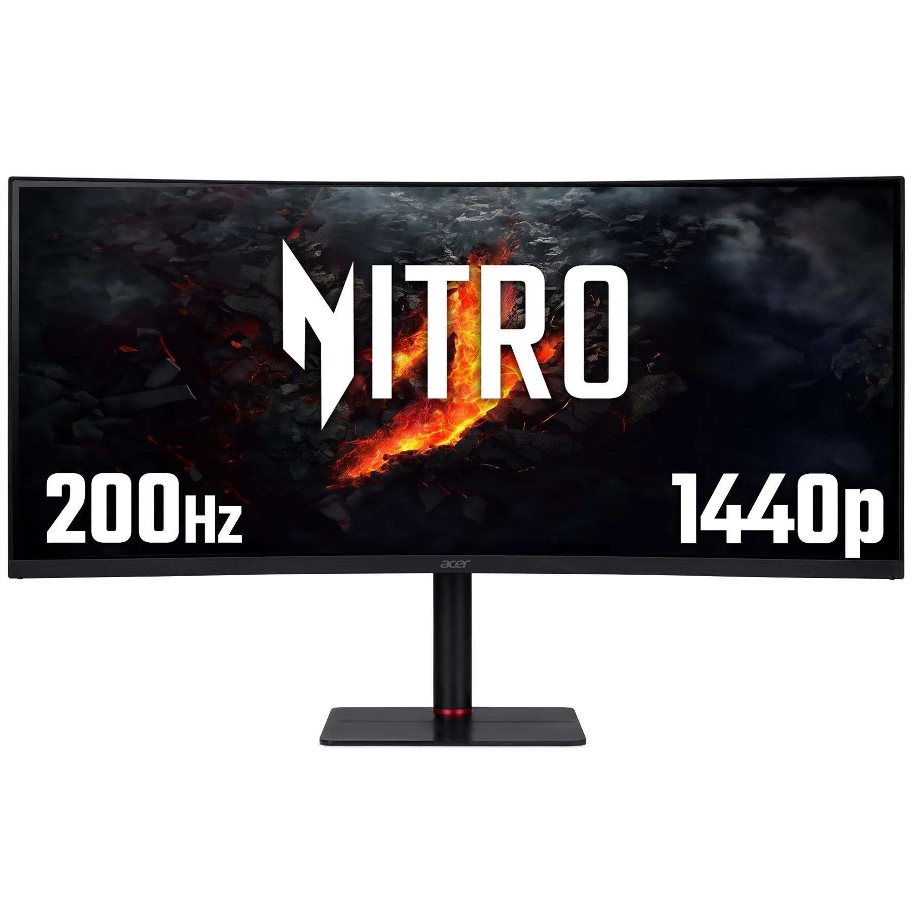 Acer Nitro XV5 Nitro XV345CURX0 - 34" UltraWide Quad HD (3440x1440), Curved 1000R, 200Hz, 0.5ms, HDR10, AMD FreeSync Gaming Monitor