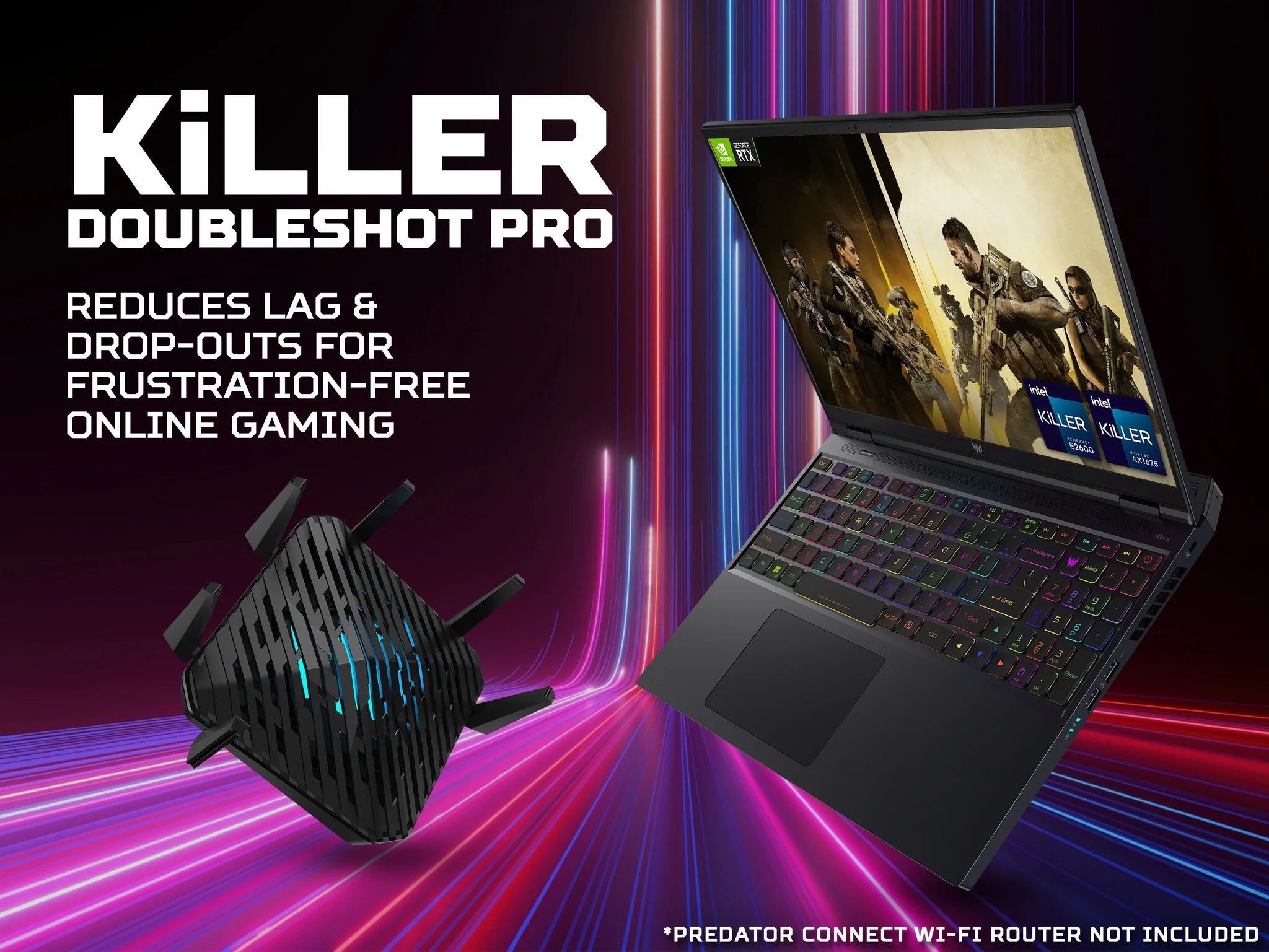 Acer Predator Helios 16 Gaming Laptop - 40.6 cm (16") - Intel® Core™ i9-13900HX - 32 GB DDR5-SDRAM - 2 TB M.2 SSD - NVIDIA GeForce RTX 4080 - Wi-Fi 6E - Windows 11 Home - Black - Image 11