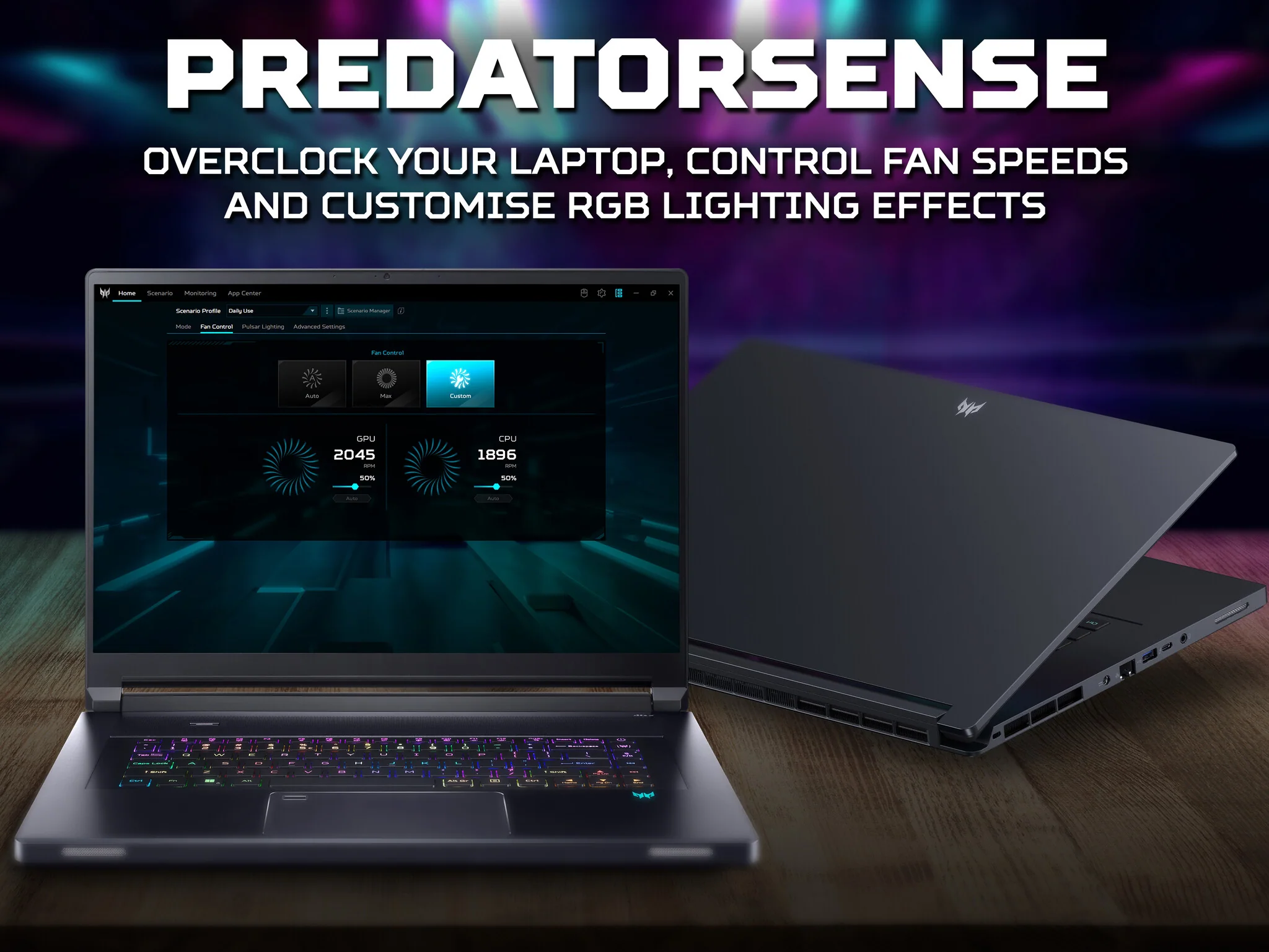 Acer Predator Triton 17X - 43.2 cm (17") - Intel® Core™ i9-13900HX - 64GB DDR5-SDRAM - 4TB NVMe SSD - NVIDIA GeForce RTX 4090 - Wi-Fi 6E - Windows 11 Home - Black - Image 16