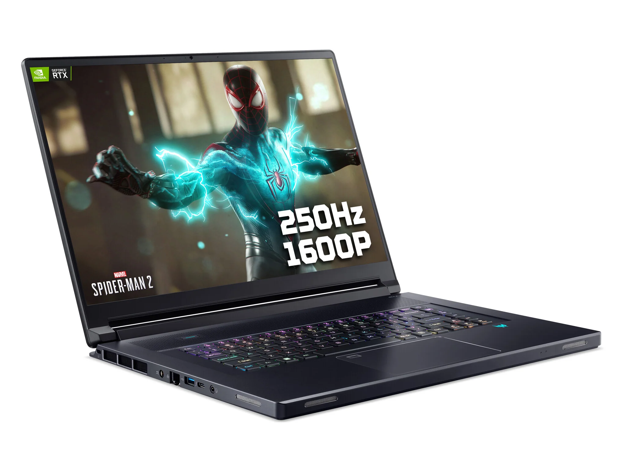 Acer Predator Triton 17X - 43.2 cm (17") - Intel® Core™ i9-13900HX - 64GB DDR5-SDRAM - 4TB NVMe SSD - NVIDIA GeForce RTX 4090 - Wi-Fi 6E - Windows 11 Home - Black - Image 9