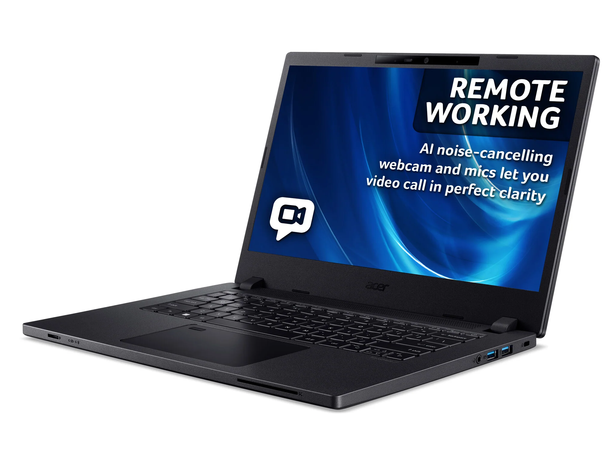 Acer TravelMate P2 Laptop - 35.6cm (14") - Intel® Core™ i5-1235U - 16 GB DDR4-SDRAM - 512 GB SSD - Wi-Fi 6 - Windows 11 Pro - Black - Image 7