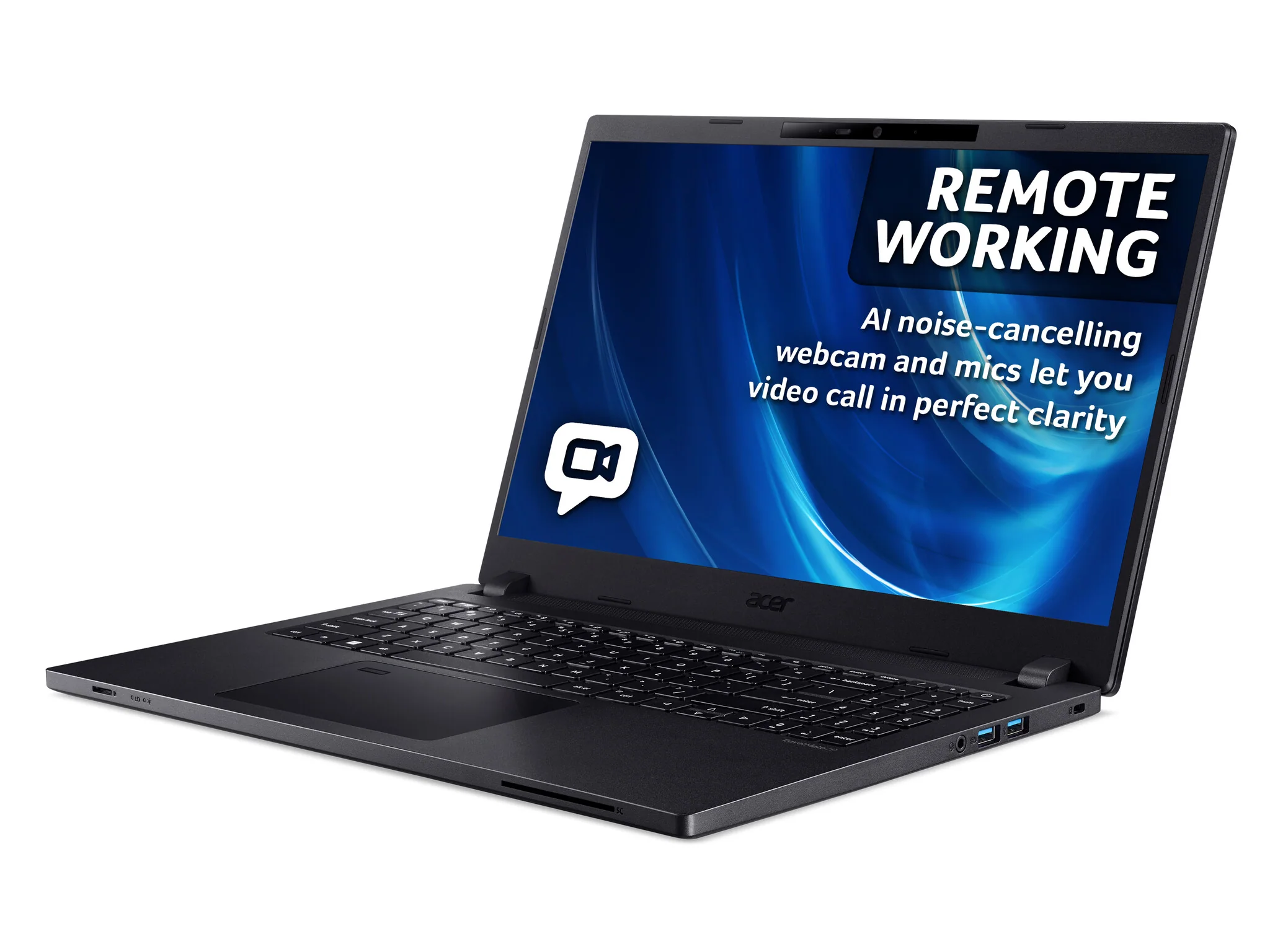 Acer TravelMate P2 TMP215-54 Laptop - 39.6 cm (15.6") - Intel® Core™ i5-1235U - 16 GB DDR4-SDRAM - 512 GB SSD - Wi-Fi 6 - Windows 11 Pro - Black - Image 6