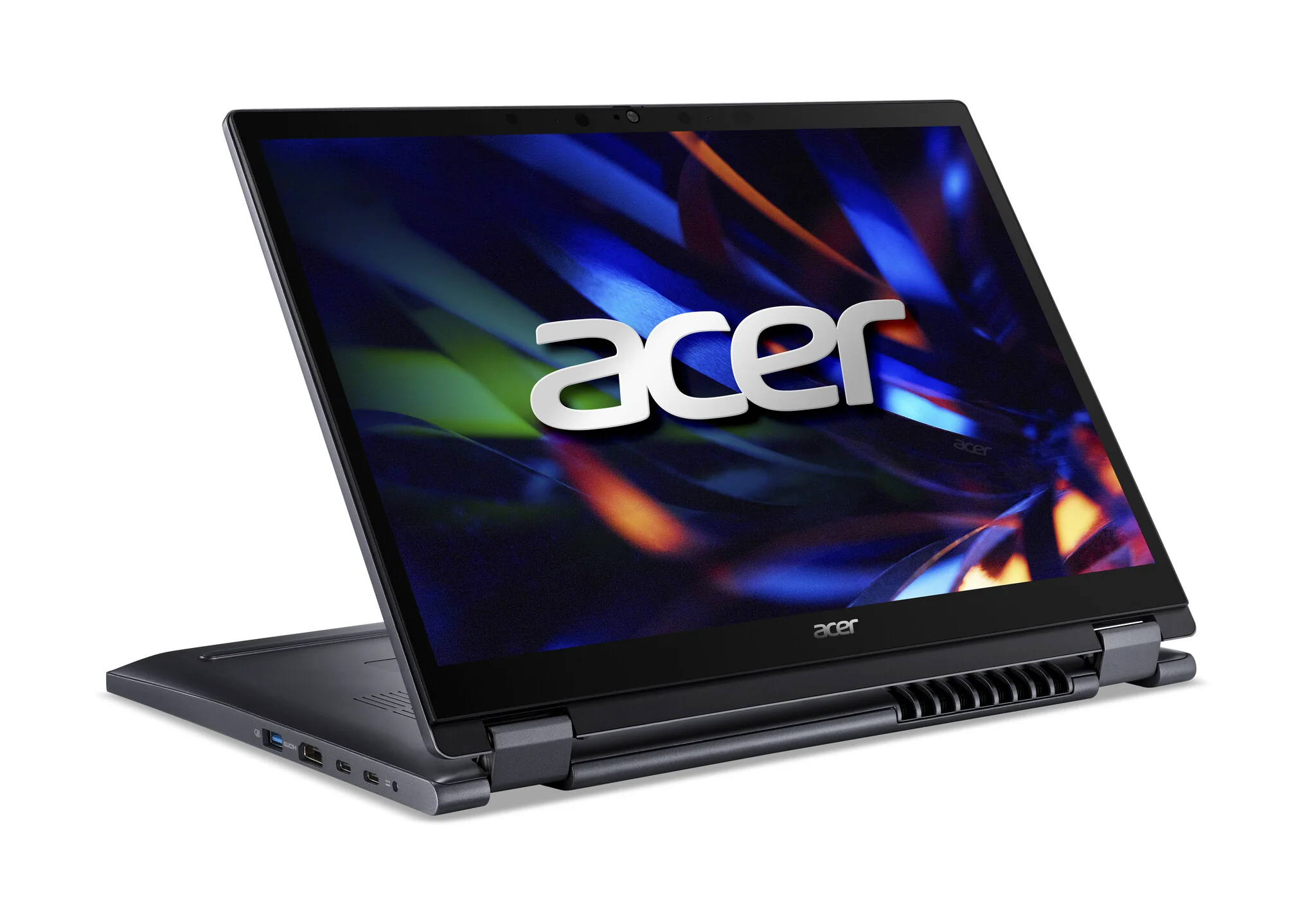Acer TravelMate P4 Spin - 35.6 cm (14") - Touchscreen - Intel® Core™ i7-1355U - 16 GB DDR4-SDRAM - 512 GB SSB -  Wi-Fi 6E -  Windows 11 Pro - Blue - Image 4