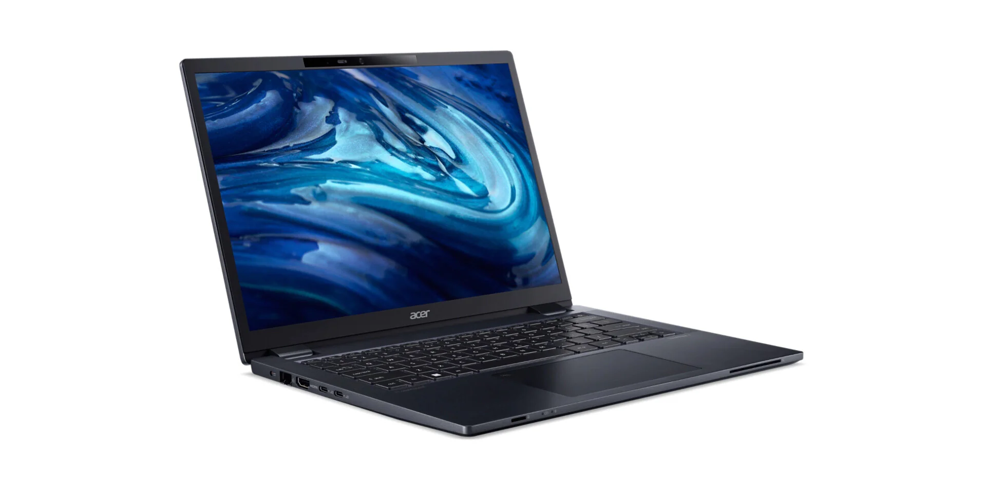 Acer TravelMate P4 TMP414-41-R83A Laptop - 35.6 cm (14") - AMD Ryzen™ 7 PRO 6850U - 16 GB DDR5-SDRAM - 512 GB SSD - Wi-Fi 6 - Windows 11 Pro - Blue - Image 2
