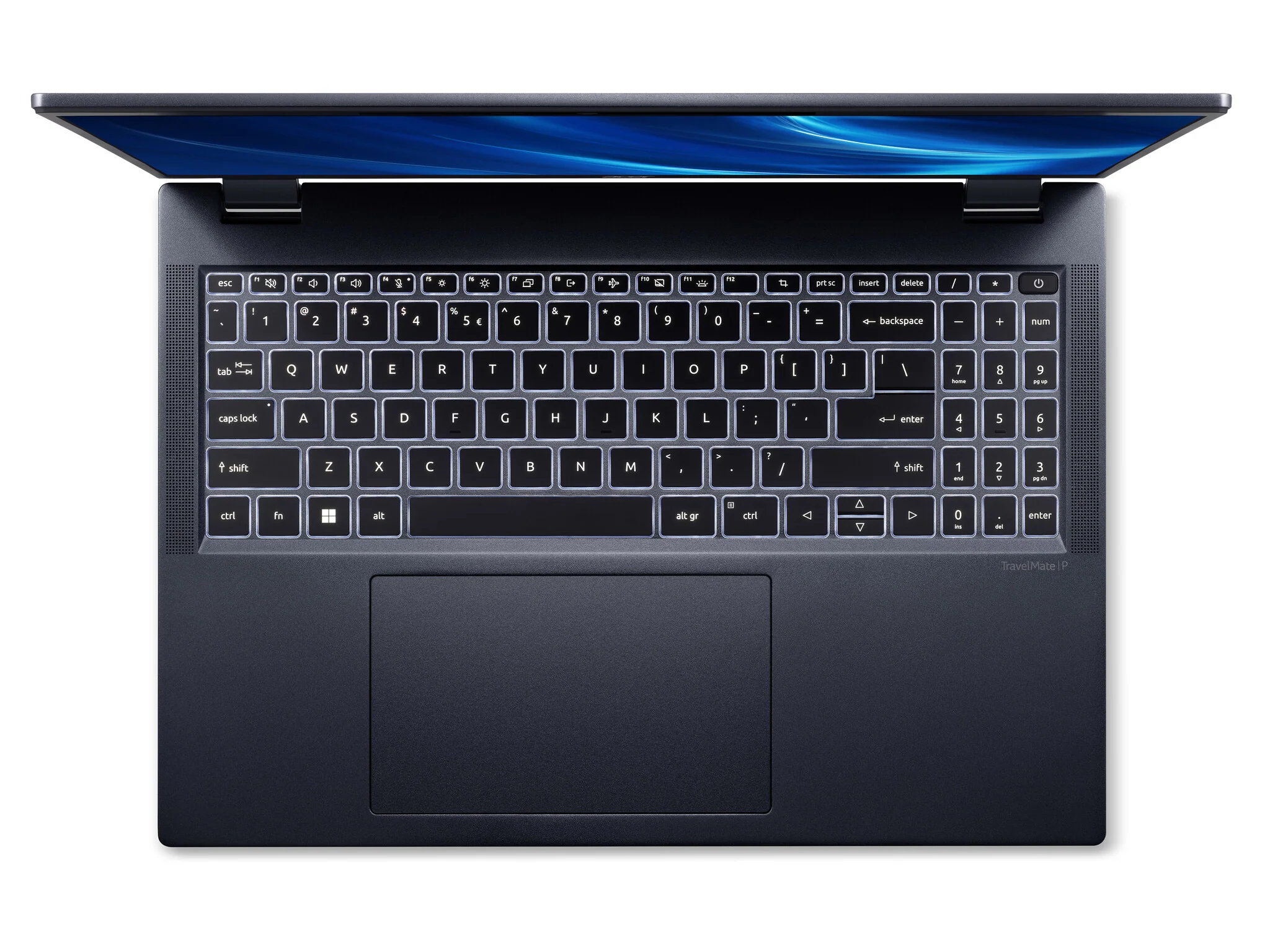 Acer TravelMate P4 TMP416-51 Laptop - 40.6 cm (16") - Intel® Core™ i7-1270P - 16 GB DDR4-SDRAM - 512 GB SSD - Wi-Fi 6E - Windows 11 Pro - Blue - Image 8