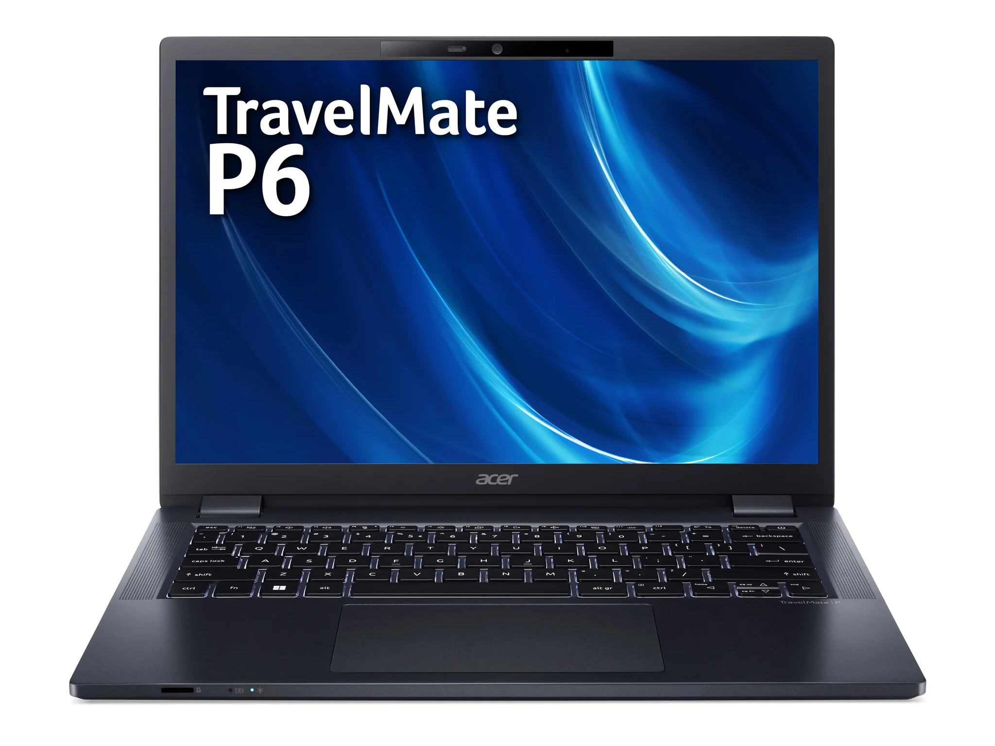 Acer TravelMate P6 TMP614-53 Laptop - 35.6 cm (14") - Intel® Core™ i7-1355U - 16 GB LPDDR5-SDRAM - 512 GB SSD - Wi-Fi 6E - Windows 11 Pro - Black - Image 10