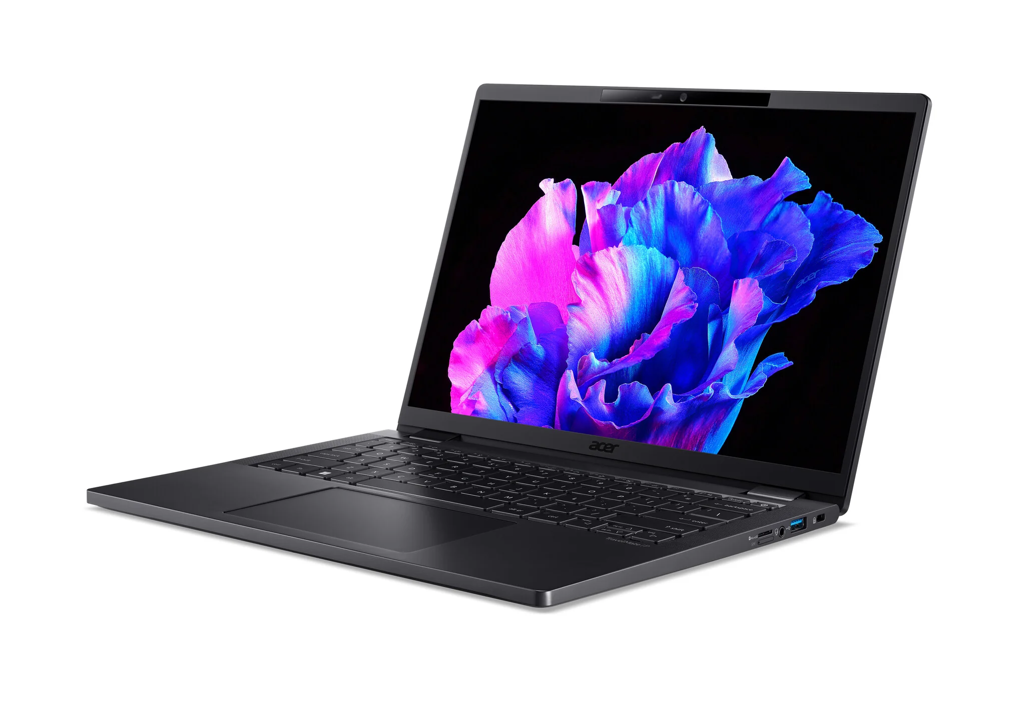 Acer TravelMate P6 Laptop - 35.6 cm (14") - Intel® Core™ i7-1355U - 16 GB LPDDR5-SDRAM - 512 GB SSD - Wi-Fi 6 - Windows 11 Pro - Black - Image 2