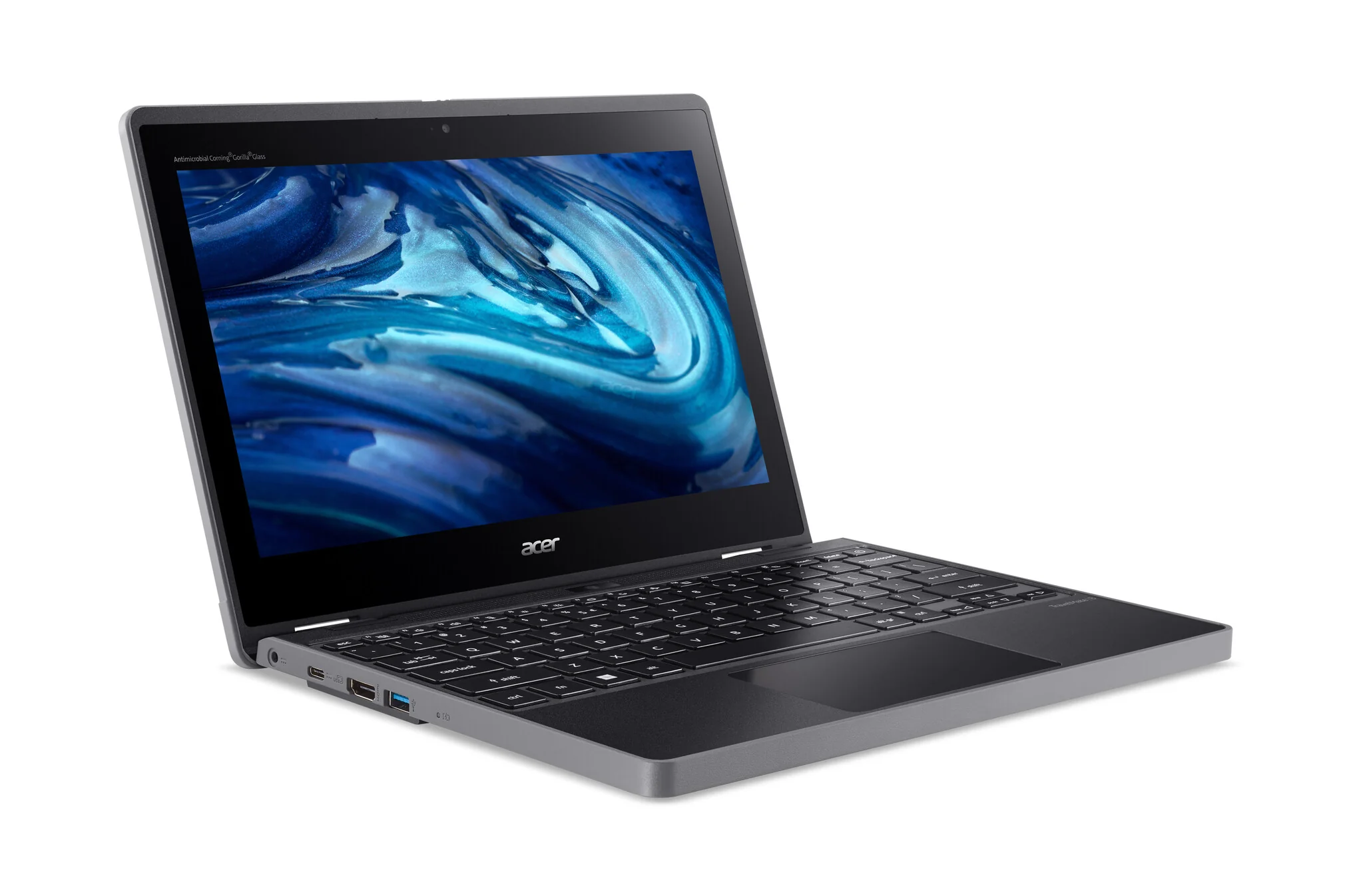 Acer TravelMate Spin B3 - 29.5cm (11.6") - Touchscreen - Intel® N N200 - 8 GB DDR5-SDRAM - 256 GB SSD - Wi-Fi 6E - Windows 11 Pro Education - Black - Image 2