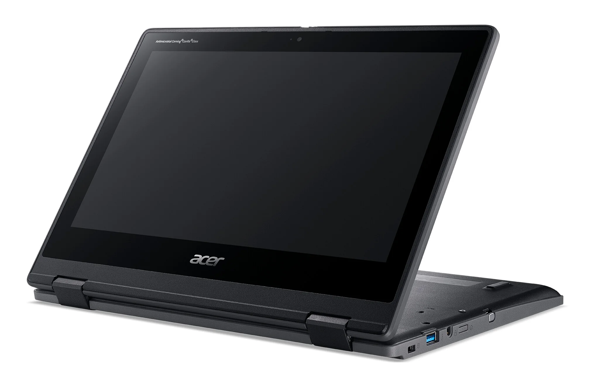 Acer TravelMate Spin B3 Hybrid (2-in-1) - 29.5 cm (11.6") - Touchscreen - Intel® Celeron® N6000 - 8 GB DDR4-SDRAM - 256 GB SSD - Wi-Fi 6 - Windows 11 Pro - Black - Image 3