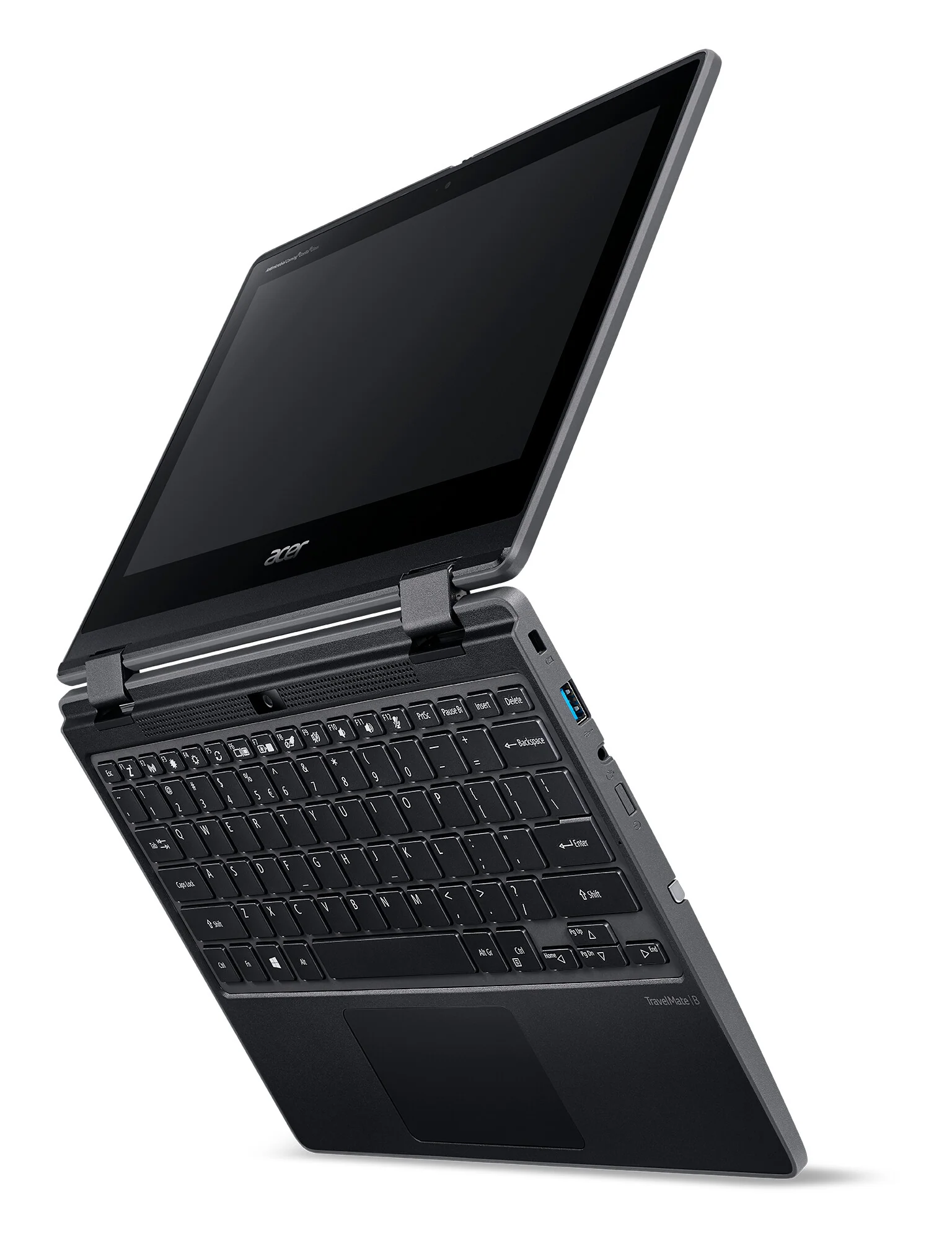 Acer TravelMate Spin B3 Hybrid (2-in-1) - 29.5 cm (11.6") - Touchscreen - Intel® Celeron® N6000 - 8 GB DDR4-SDRAM - 256 GB SSD - Wi-Fi 6 - Windows 11 Pro - Black - Image 6