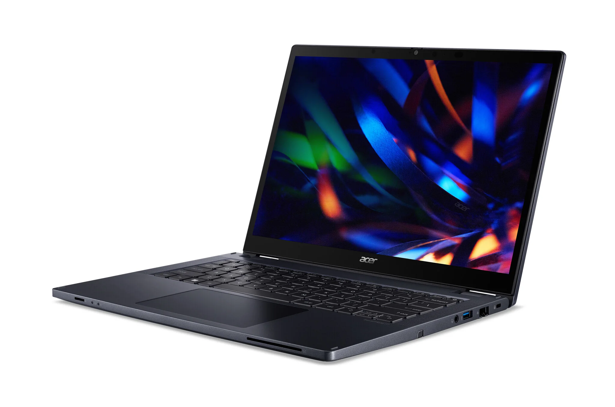 Acer TravelMate Spin P4 Hybrid (2-in-1) - 35.6 cm (14") - Touchscreen - Intel® Core™ i7-1355U - 16 GB DDR4-SDRAM - 512 GB SSD - Wi-Fi 6E - Windows 11 Pro - Blue - Image 2