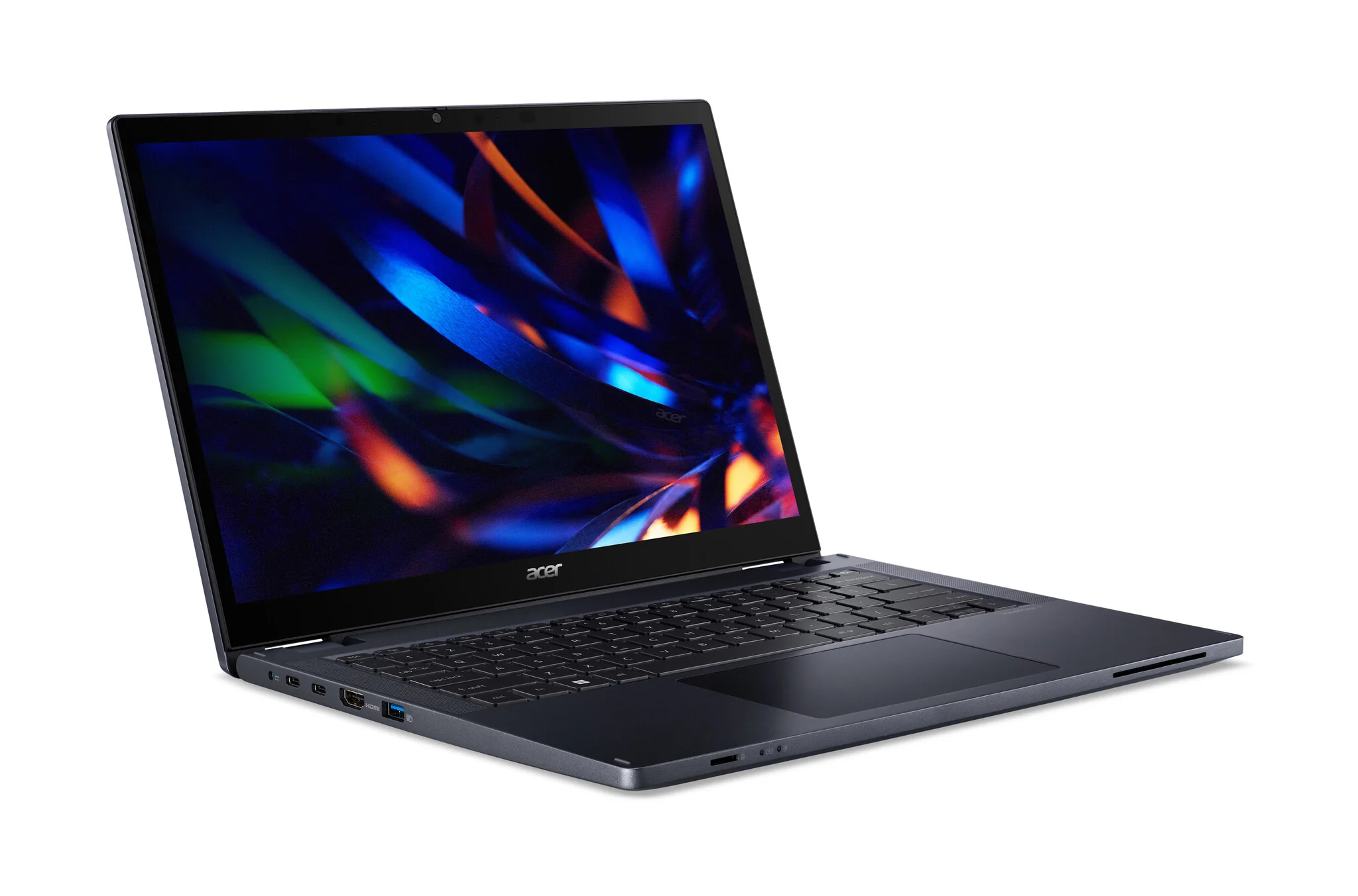 Acer TravelMate Spin P4 Hybrid (2-in-1) - 35.6 cm (14") - Touchscreen - Intel® Core™ i7-1355U - 16 GB DDR4-SDRAM - 512 GB SSD - Wi-Fi 6E - Windows 11 Pro - Blue - Image 3