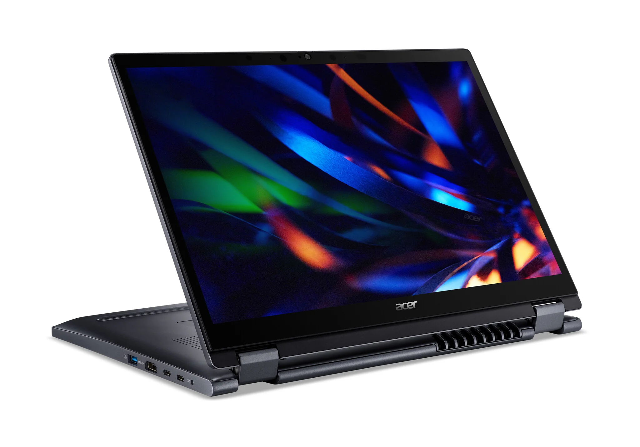 Acer TravelMate Spin P4 Hybrid (2-in-1) - 35.6 cm (14") - Touchscreen - Intel® Core™ i7-1355U - 16 GB DDR4-SDRAM - 512 GB SSD - Wi-Fi 6E - Windows 11 Pro - Blue - Image 4