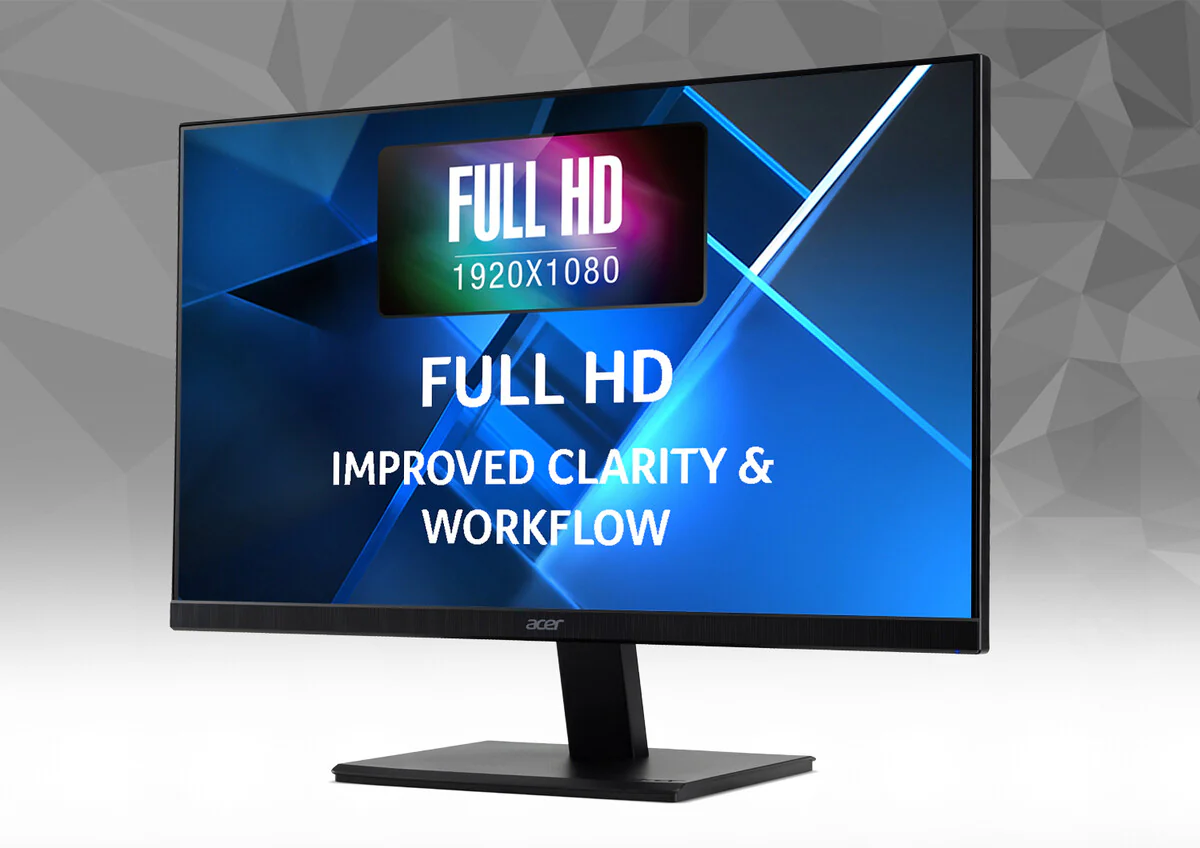 Acer V7 V227QBIP - 54.6 cm (21.5") - 1920 x 1080 pixels FHD Monitor - Image 3