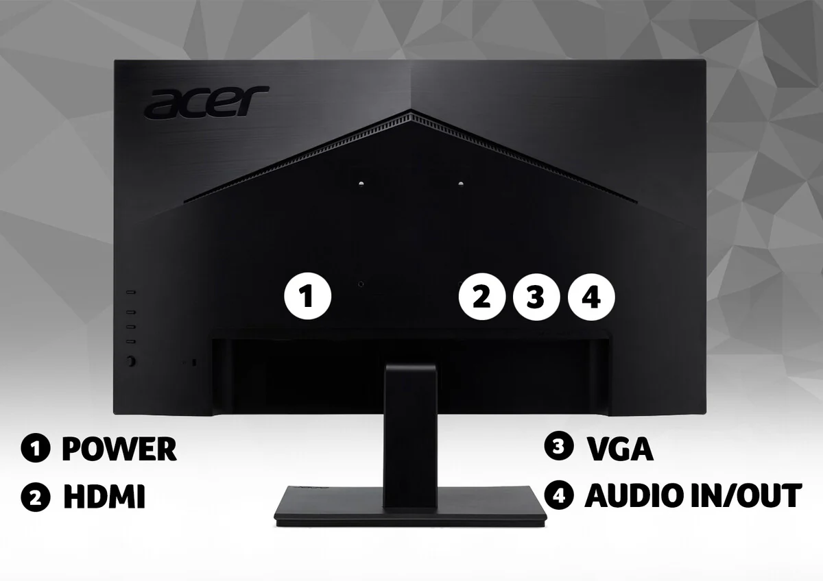 Acer V7 V227QBIP - 54.6 cm (21.5") - 1920 x 1080 pixels FHD Monitor - Image 5