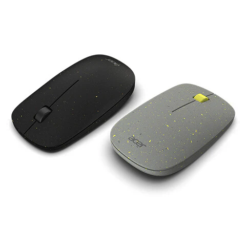 Acer Vero ECO mouse in Black - 1,200 DPI - Image 2