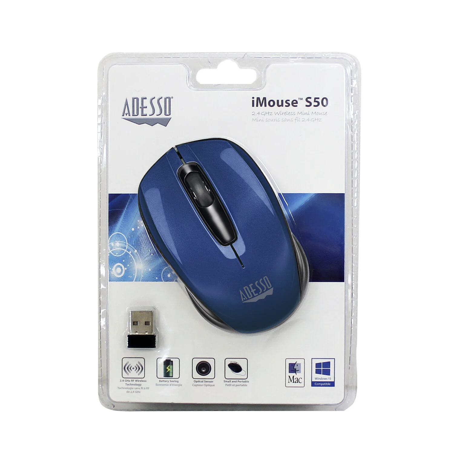 Adesso iMouse S50L - 2.4GHz Wireless Mini Mouse - Image 7
