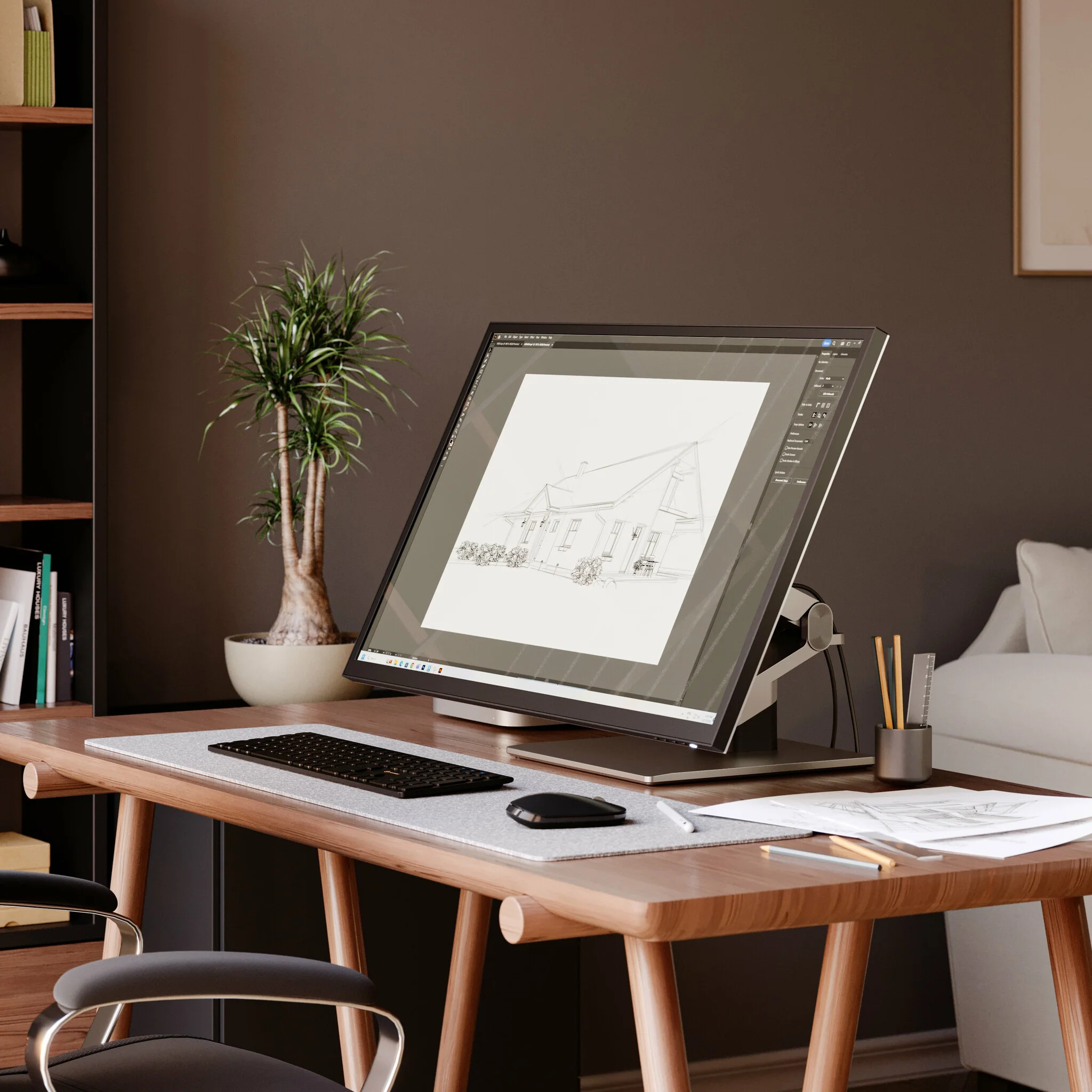 ALOGIC 32C4KPDWT - 81.3 cm (32") - 3840 x 2160 pixels - 4K Ultra HD LED Touchscreen Monitor - Image 5