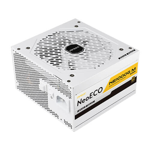 Antec Neo ECO NE1000G M - 1000W 80+ Gold Fully Modular Power Supply Unit in White - Image 2