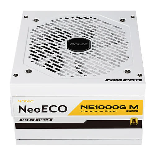 Antec Neo ECO NE1000G M - 1000W 80+ Gold Fully Modular Power Supply Unit in White - Image 3