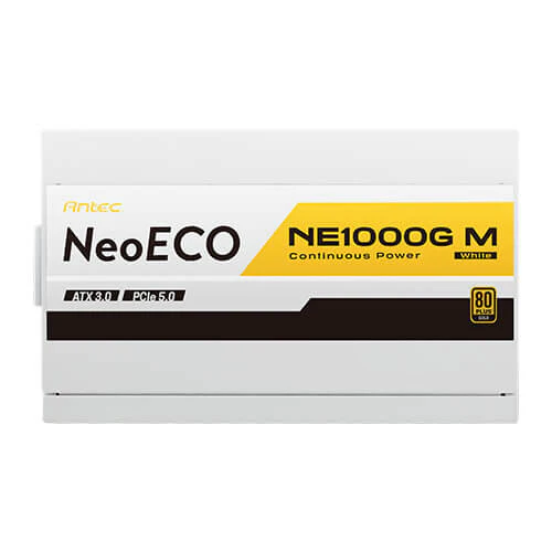Antec Neo ECO NE1000G M - 1000W 80+ Gold Fully Modular Power Supply Unit in White - Image 8