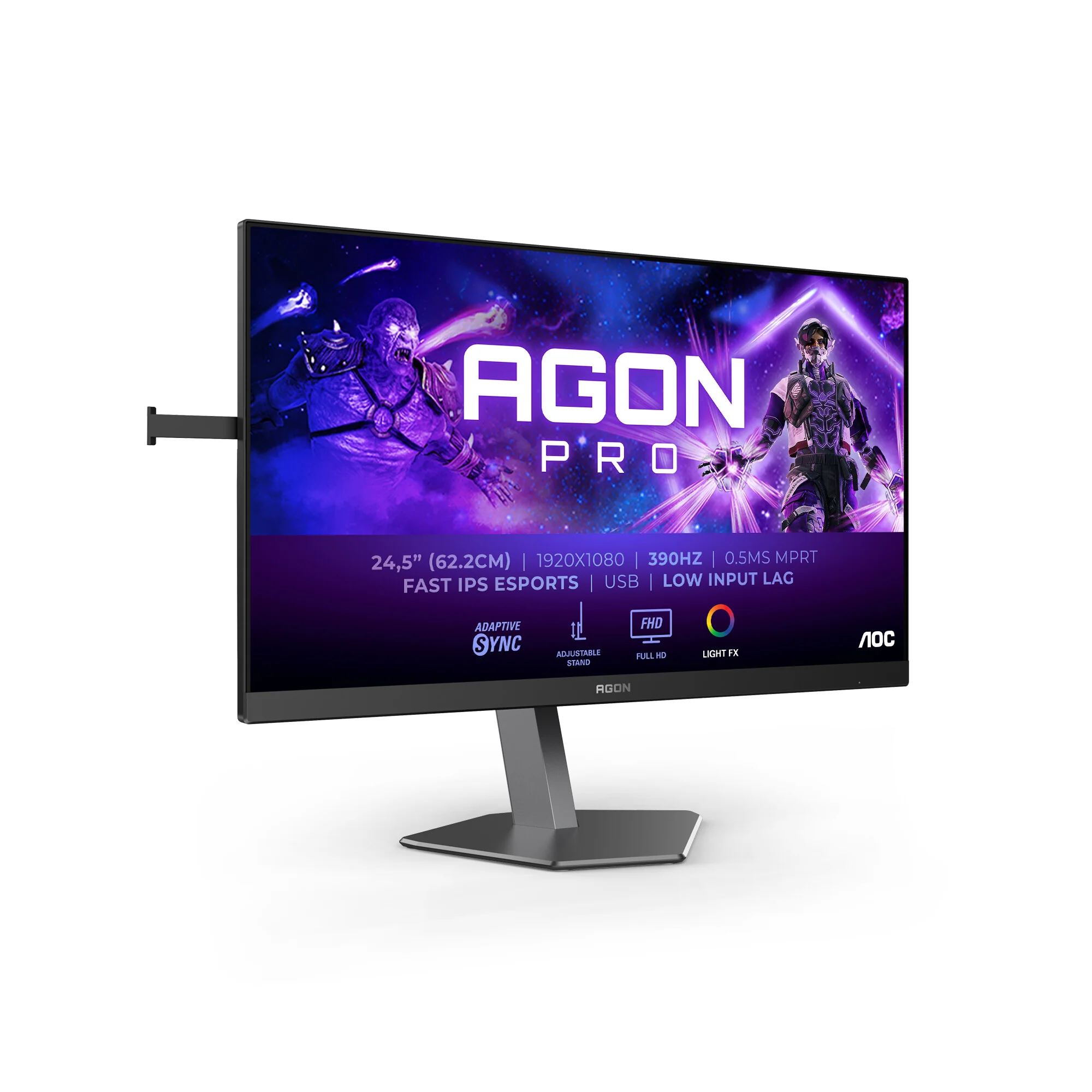 AOC AGON PRO AG256FS - 62.2 cm (24.5") - 1920 x 1080 pixels FHD LCD Monitor - Image 2