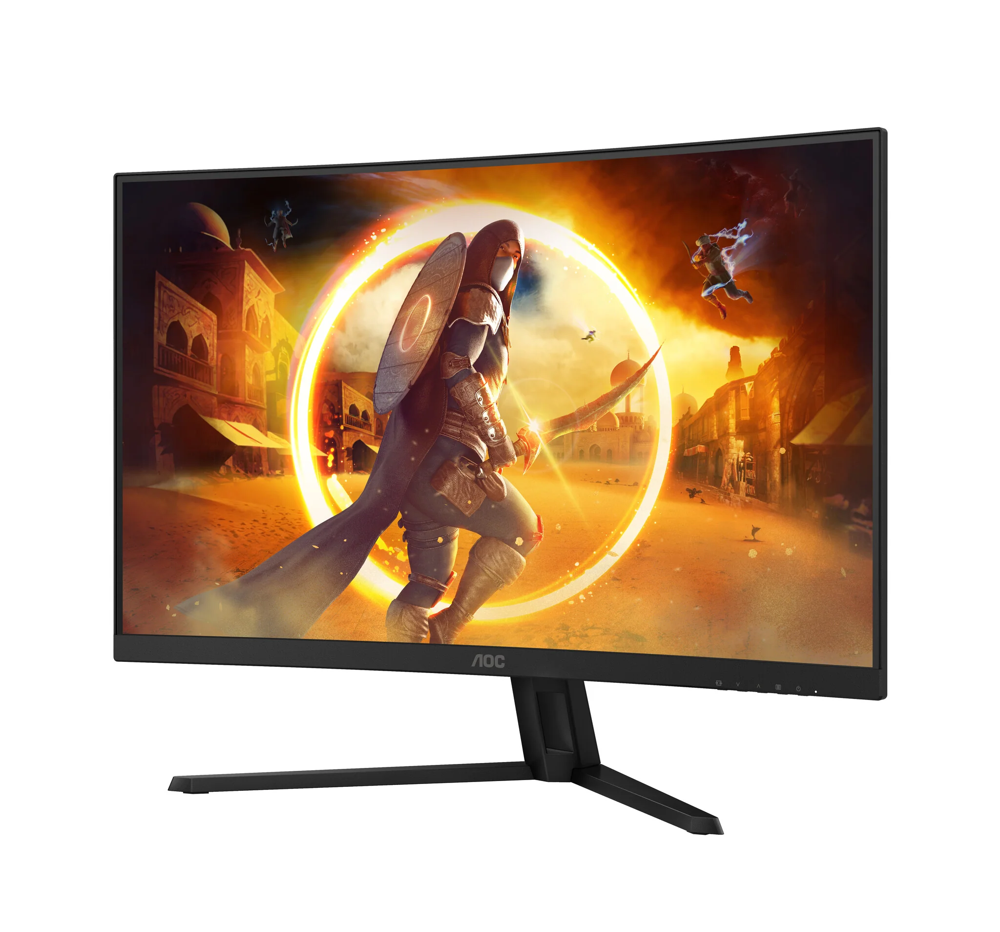 AOC G4 CQ32G4VE - 81.3 cm (32") - 2560 x 1440 pixels Quad HD LCD Monitor - Image 3
