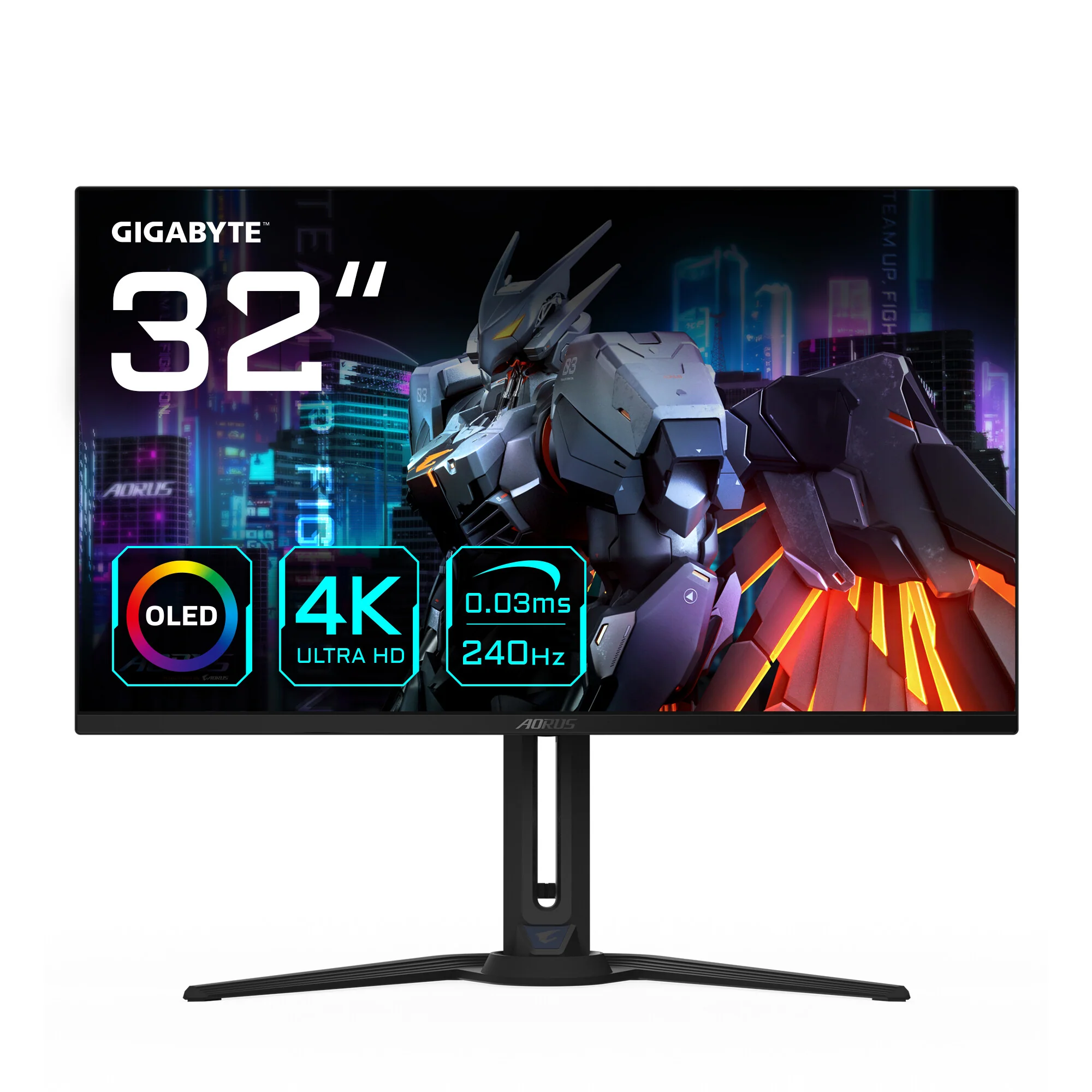Gigabyte AORUS FO32U2 - 80 cm (31.5") - 3840 x 2160 UHD OLED Gaming Monitor