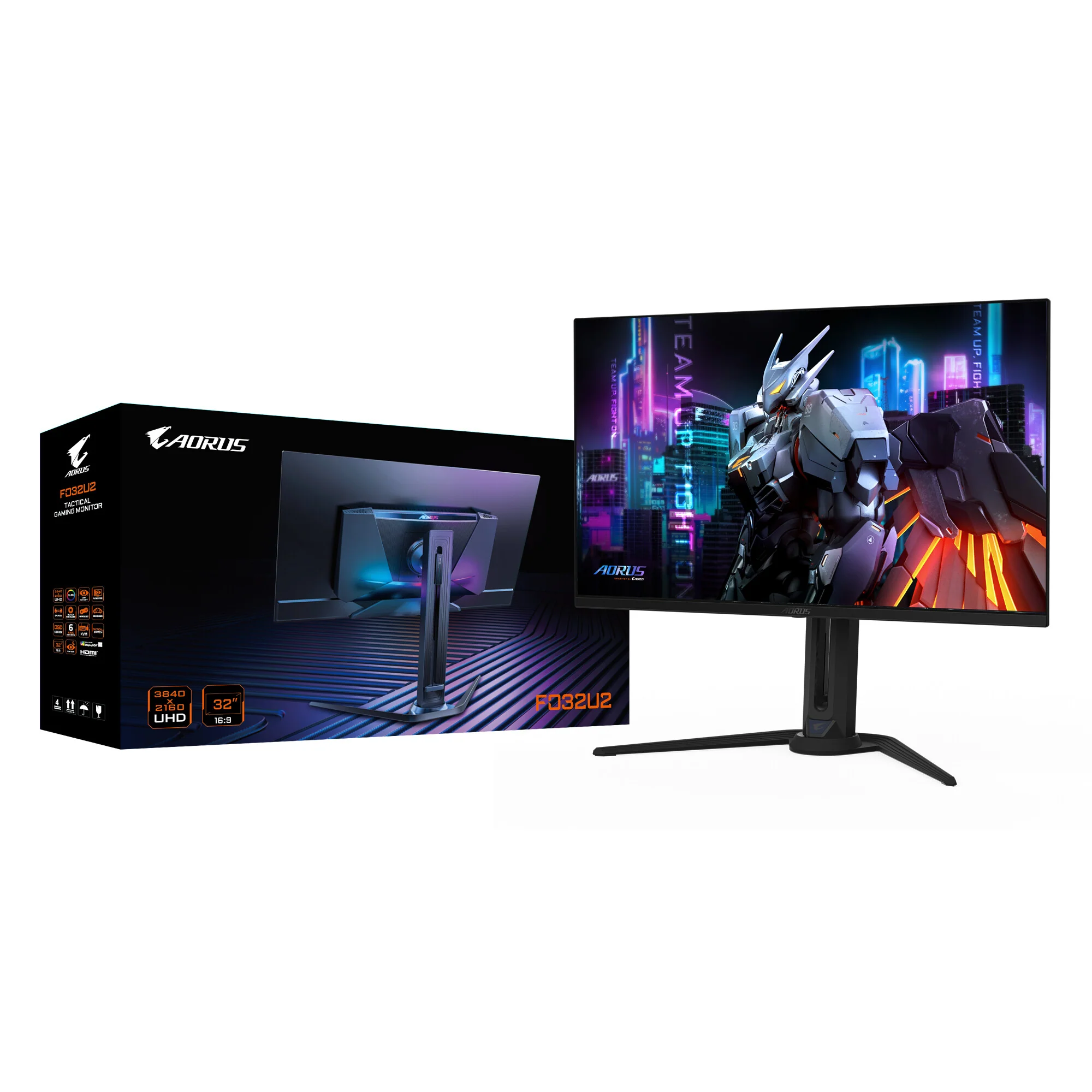 Gigabyte AORUS FO32U2 - 80 cm (31.5") - 3840 x 2160 UHD OLED Gaming Monitor - Image 7