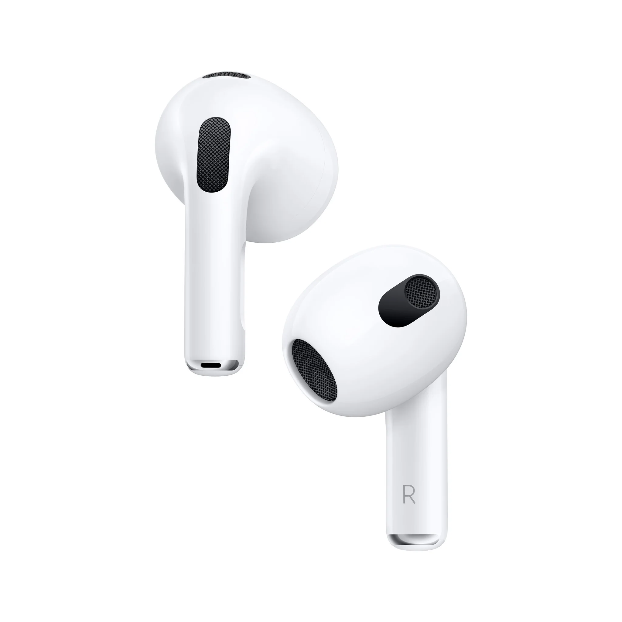 Apple AirPods (3rd generation) - True Wireless Stereo (TWS) In-ear Bluetooth Earbuds in White - Image 2