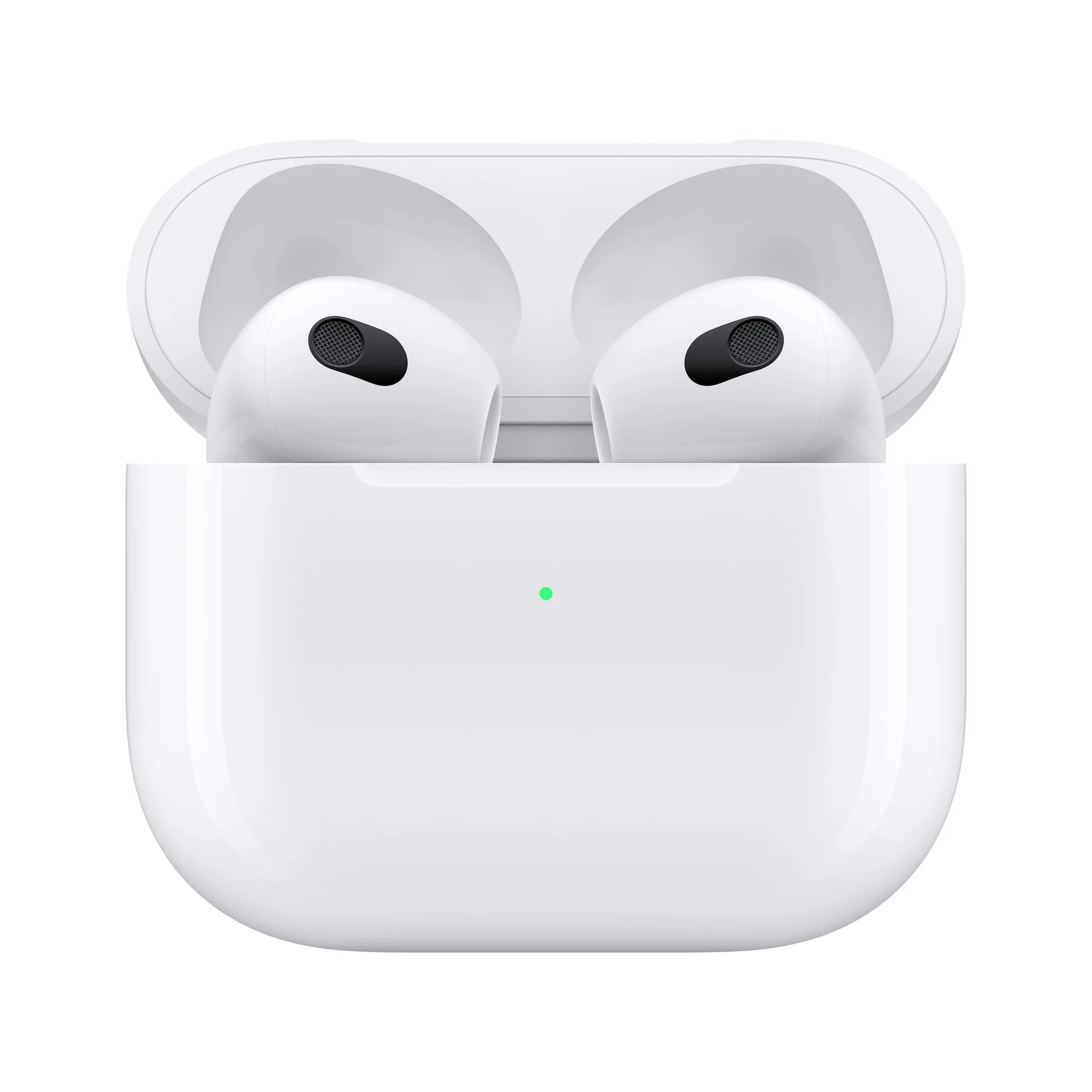 Apple AirPods (3rd generation) - True Wireless Stereo (TWS) In-ear Bluetooth Earbuds in White - Image 3