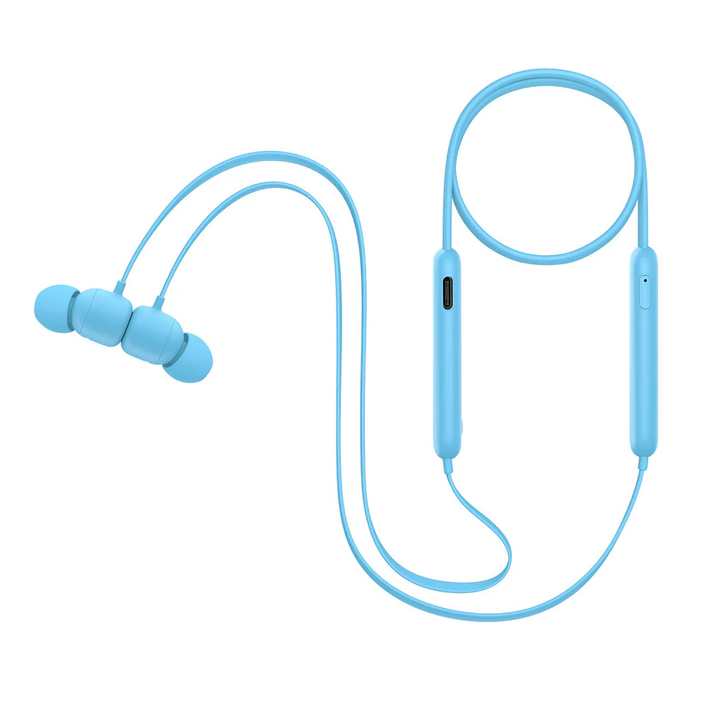 Beats by Dr. Dre Beats Flex - All-Day Wireless Earphones in Flame Blue - Image 4