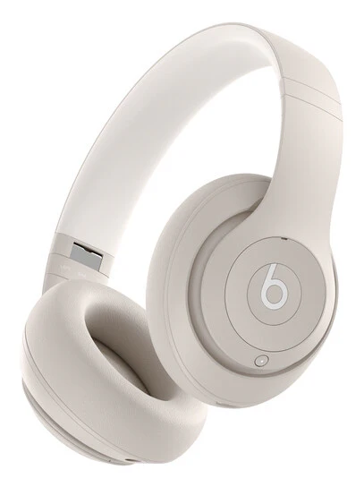 Apple Beats Studio Pro - USB Type-C Wired & Wireless Bluetooth Headphones in Sand - Image 3