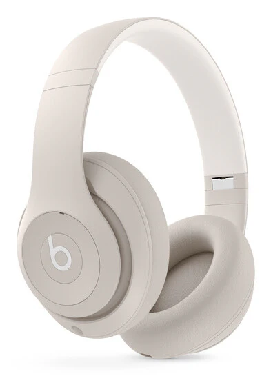 Apple Beats Studio Pro - USB Type-C Wired & Wireless Bluetooth Headphones in Sand - Image 4