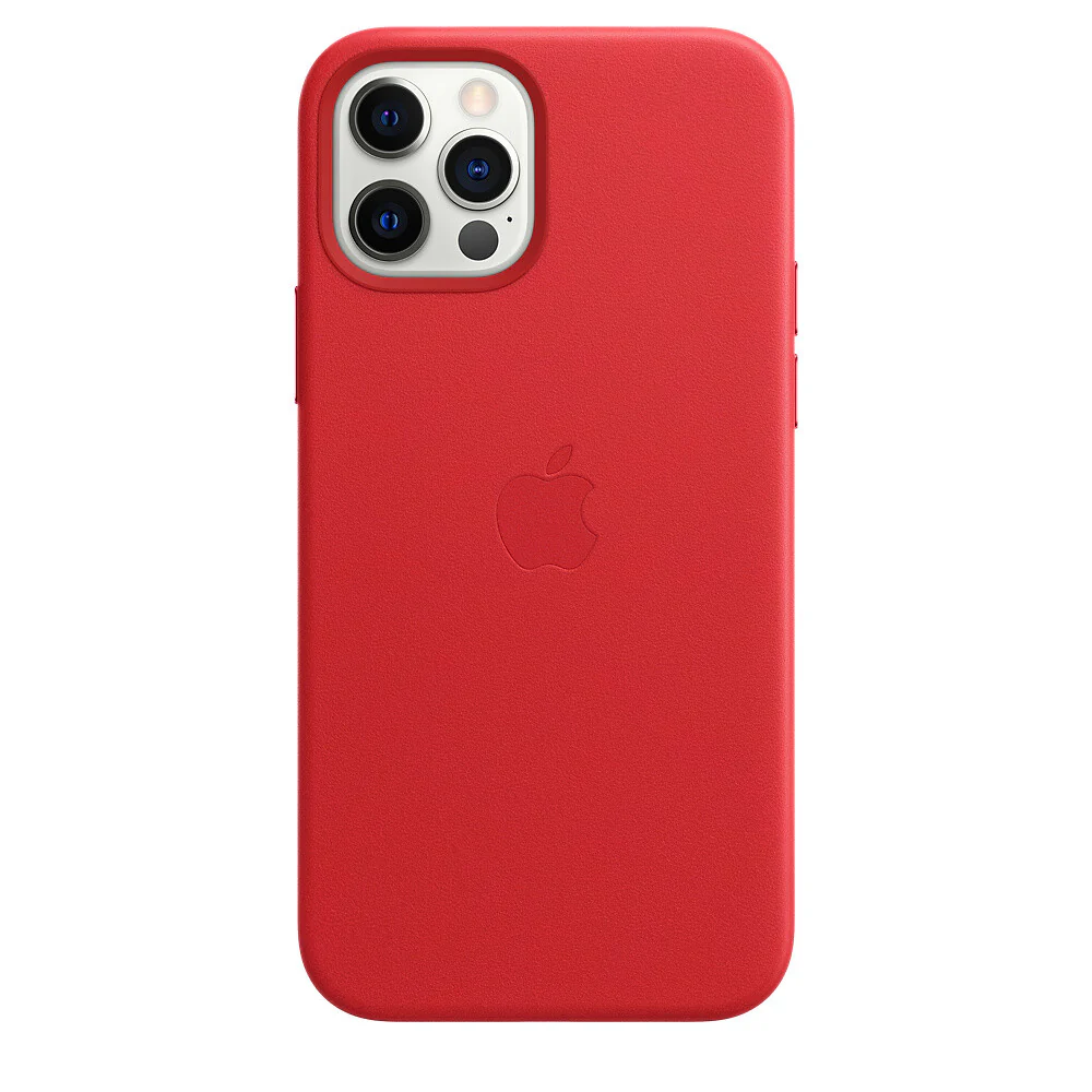 Apple MHKD3ZM/A - Leather Case with MagSafe for iPhone 12 / 12 Pro  in (PRODUCT)RED - Image 10