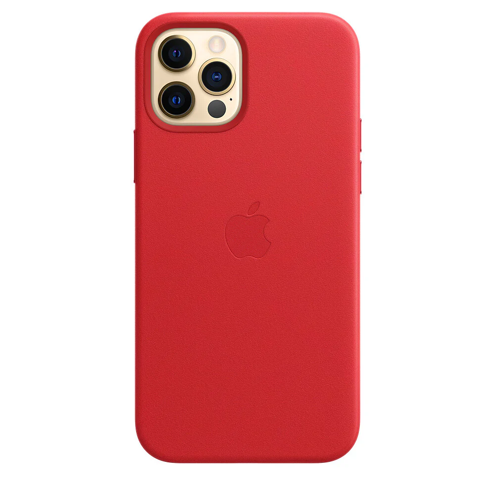 Apple MHKD3ZM/A - Leather Case with MagSafe for iPhone 12 / 12 Pro  in (PRODUCT)RED - Image 6